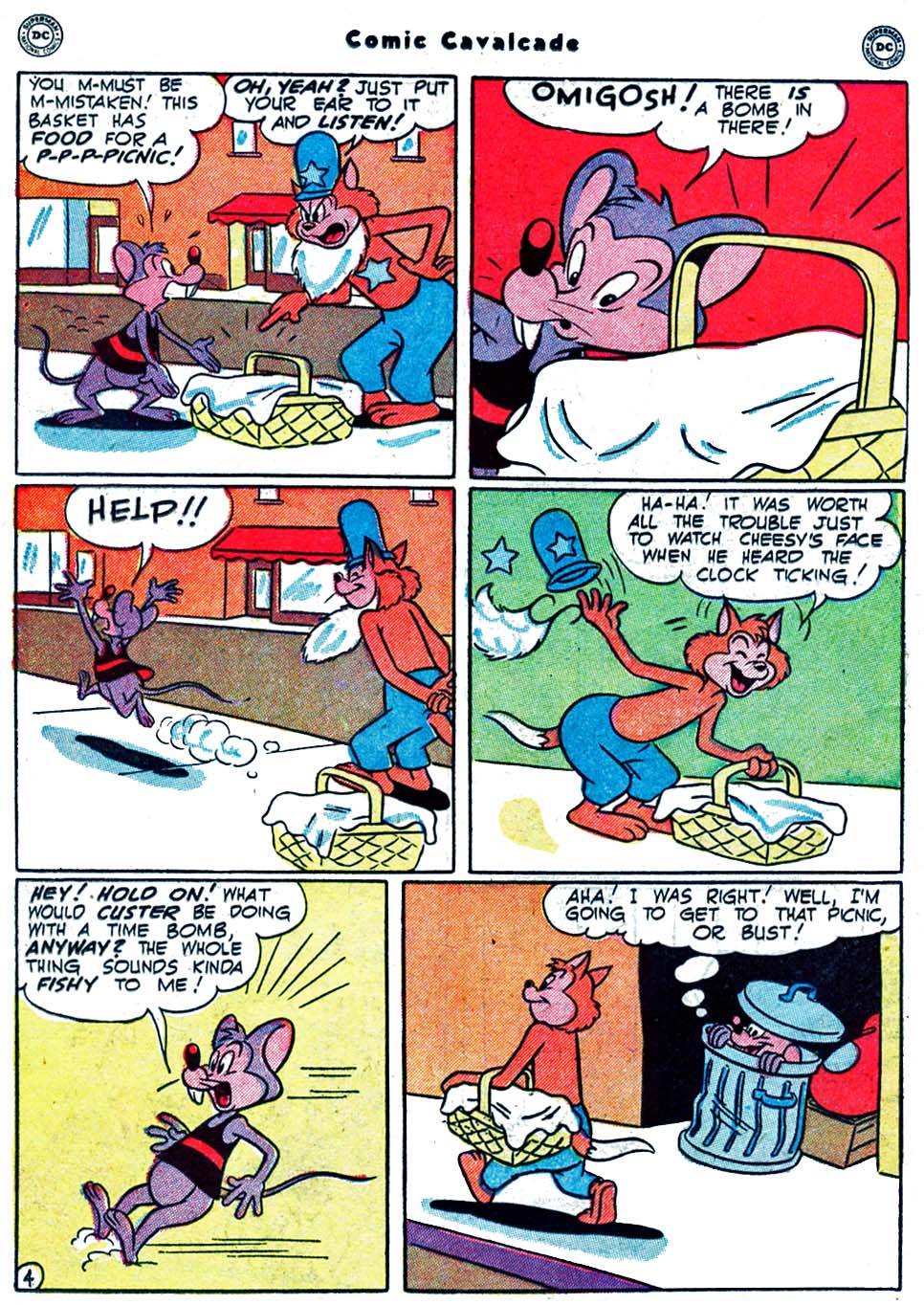 Read online Comic Cavalcade comic -  Issue #40 - 20