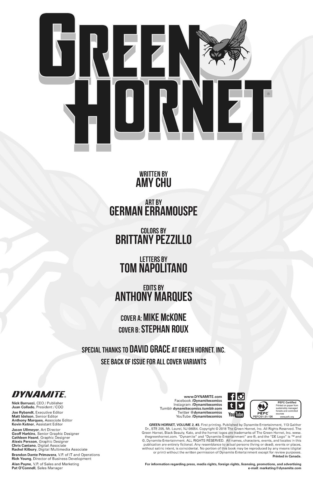 Green Hornet (2018) issue 3 - Page 3