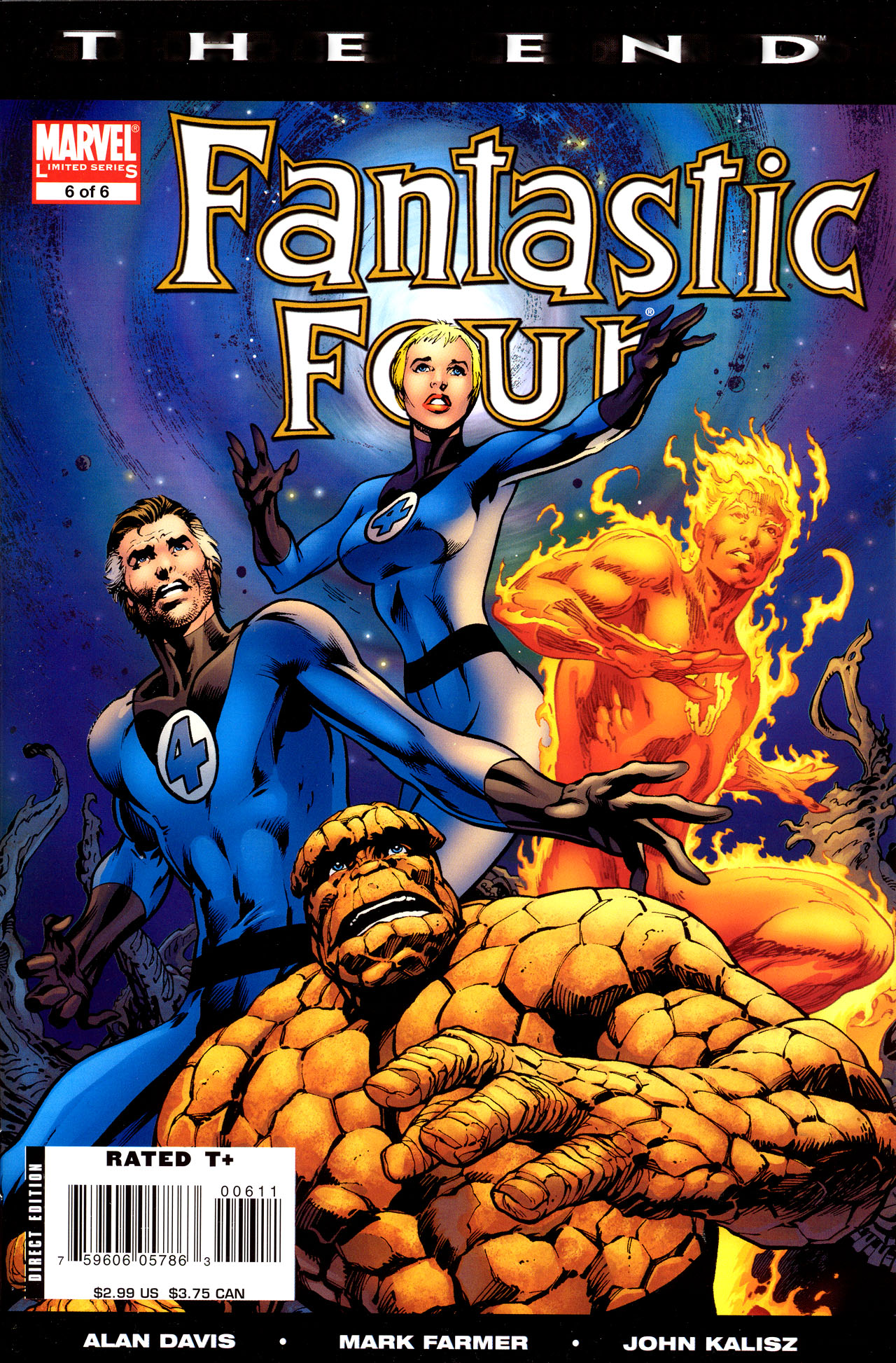 Read online Fantastic Four: The End comic -  Issue #6 - 1
