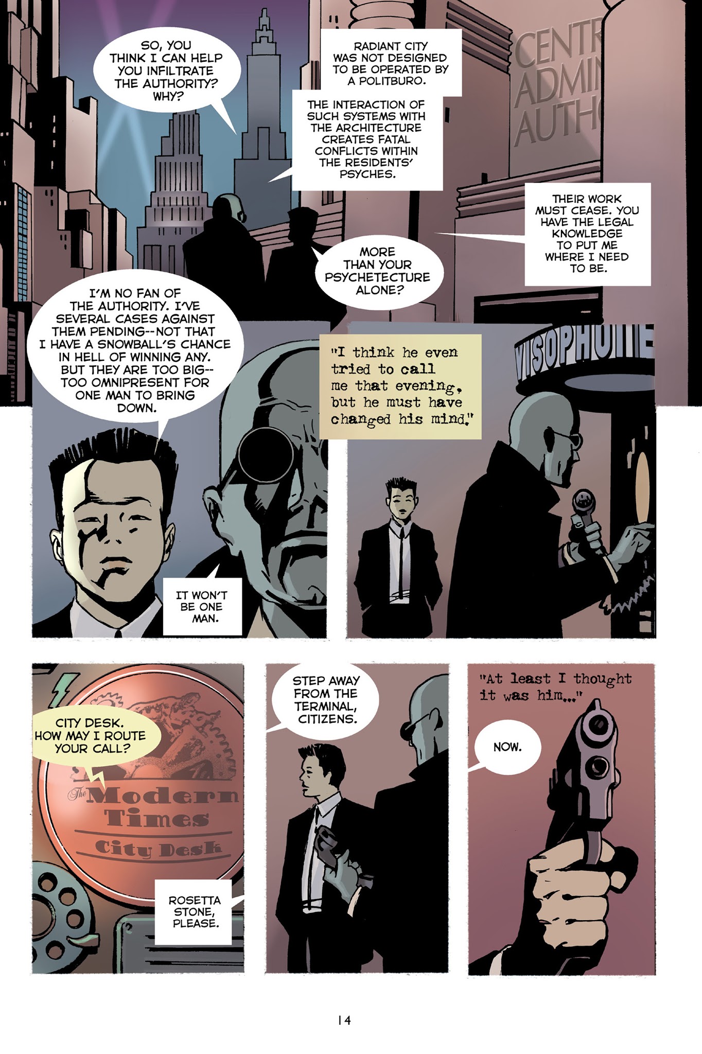 Read online Mister X: Eviction comic -  Issue # TPB - 15