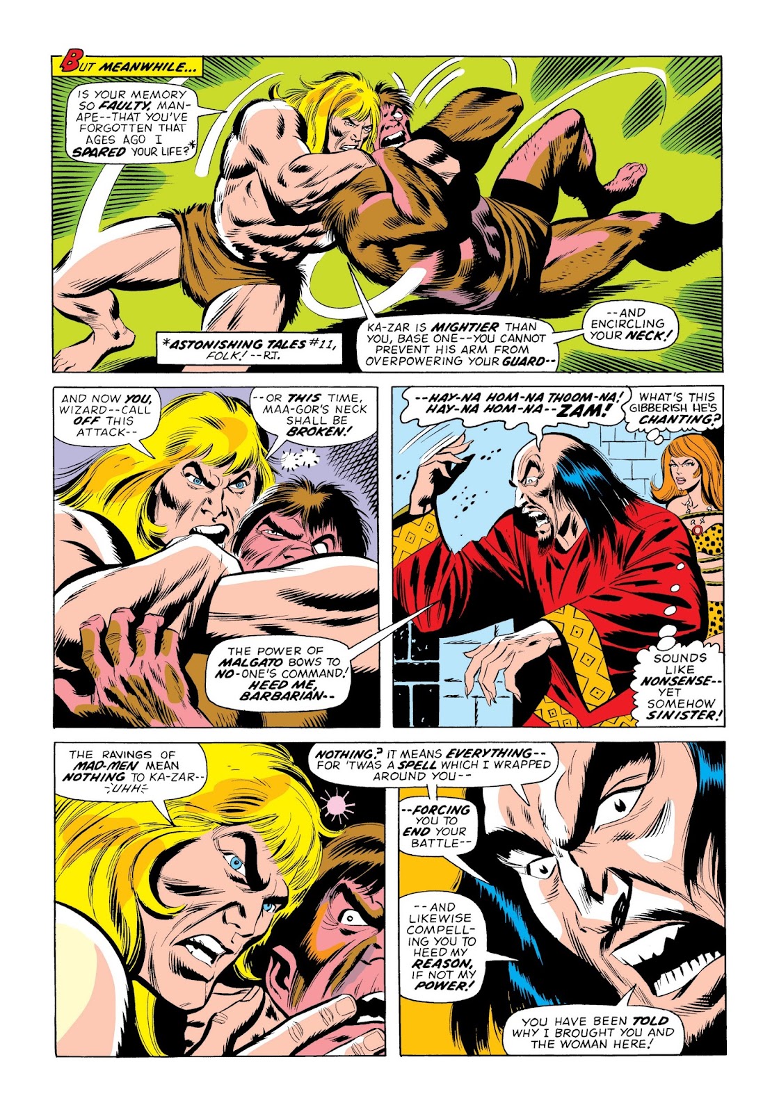 Marvel Masterworks: Ka-Zar issue TPB 2 - Page 220