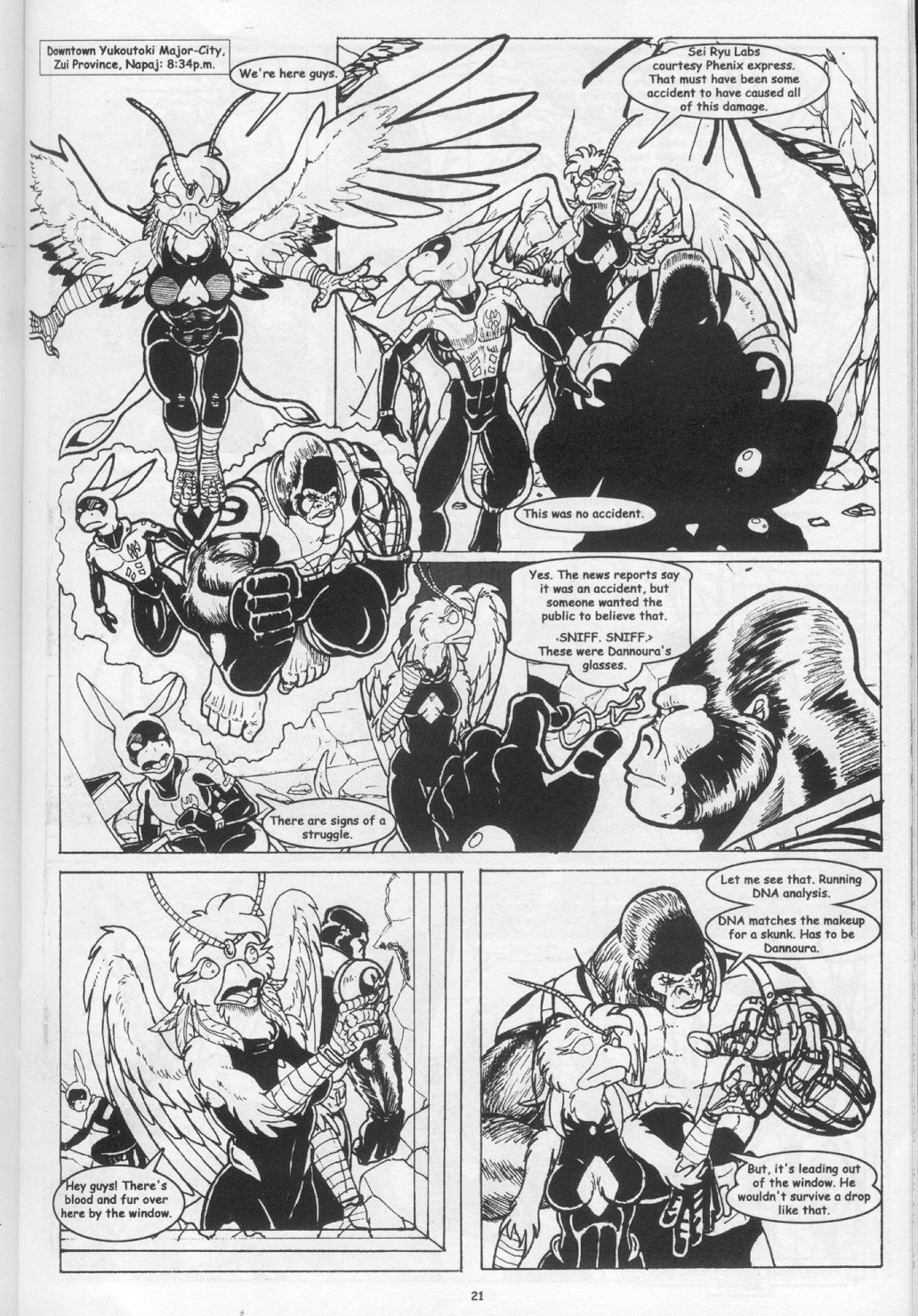 Read online Extinctioners comic -  Issue #12 - 22