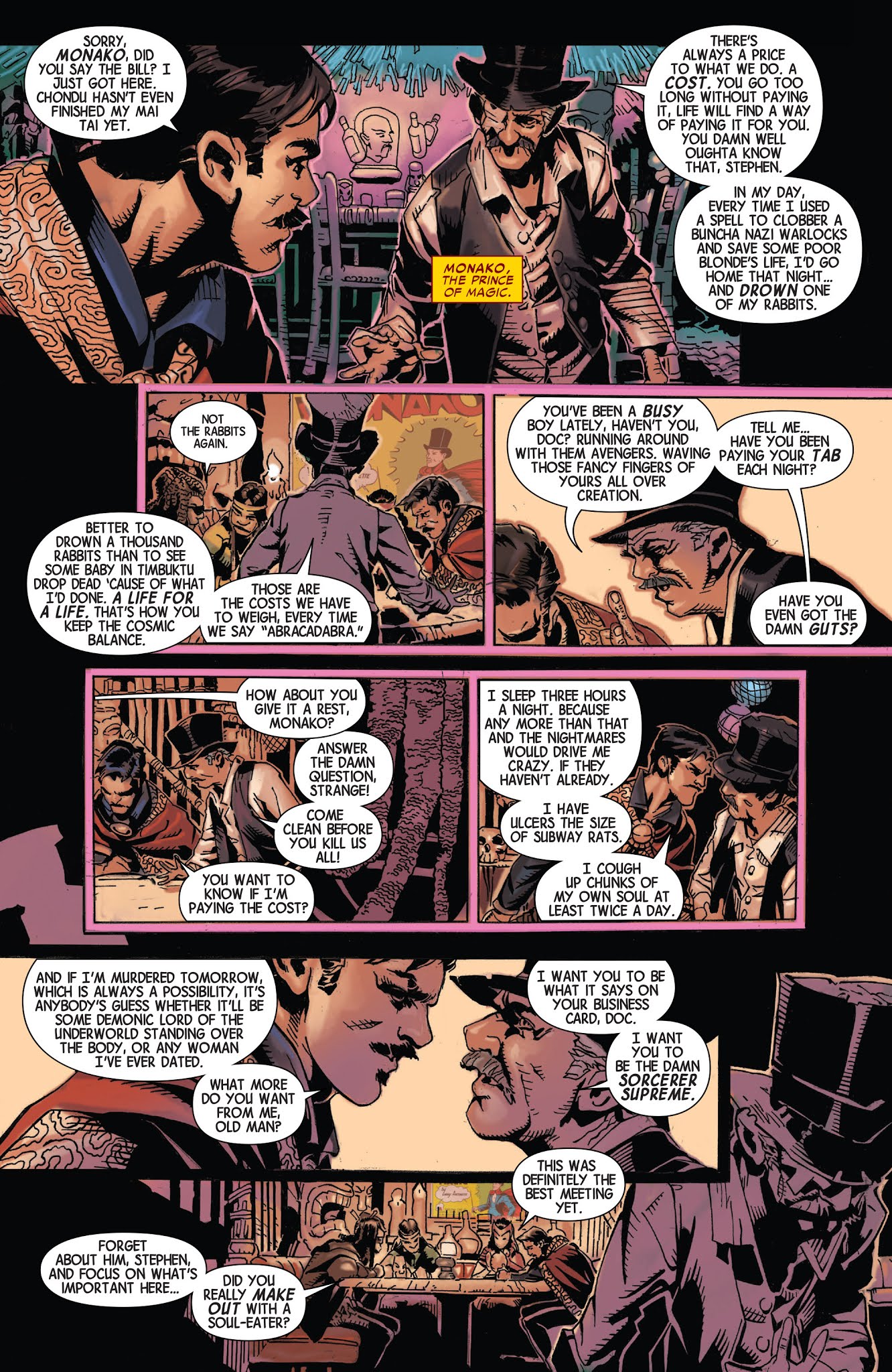 Read online Doctor Strange: Strange Origin comic -  Issue # TPB - 119