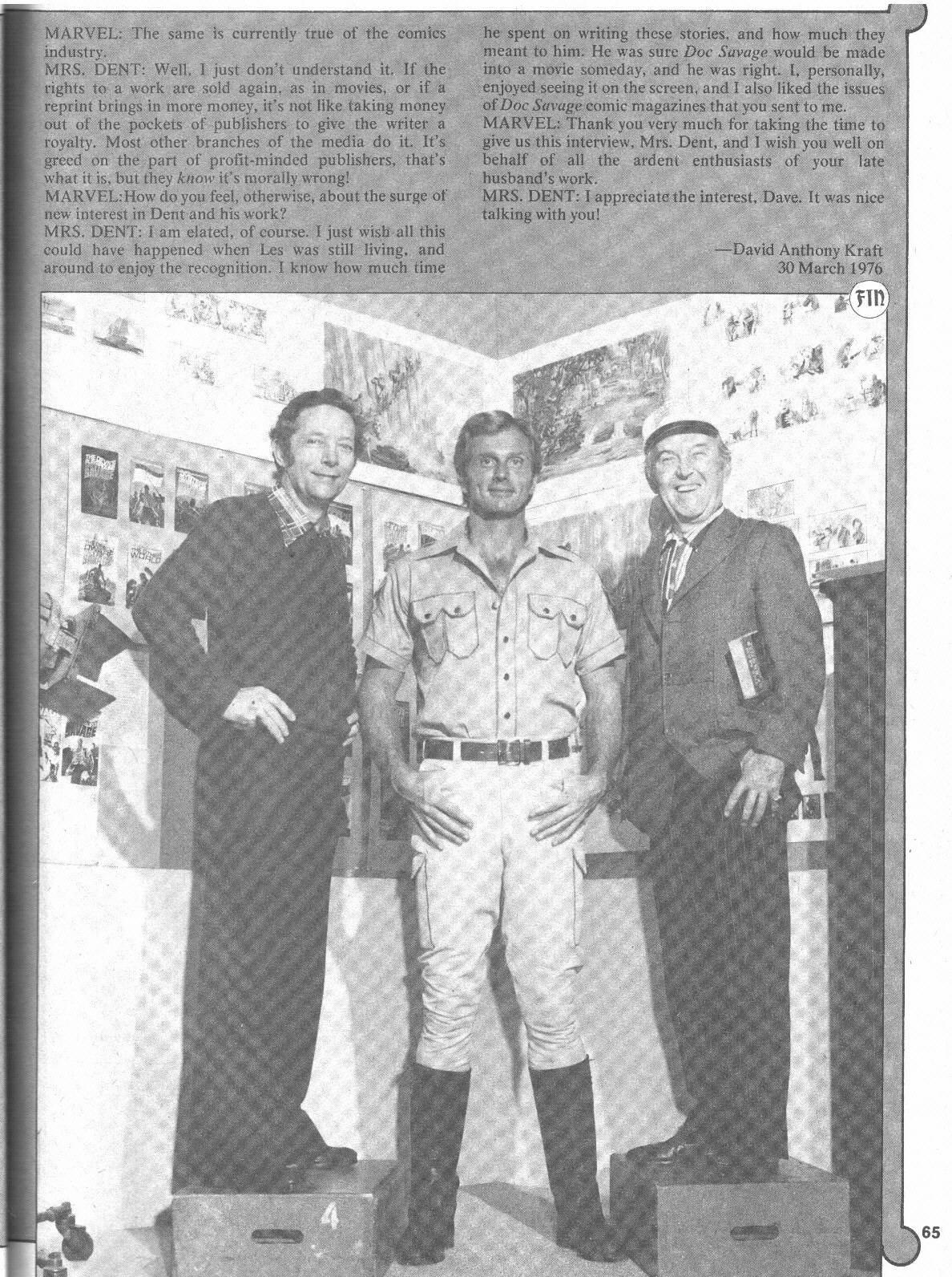 Read online Doc Savage (1975) comic -  Issue #5 - 65