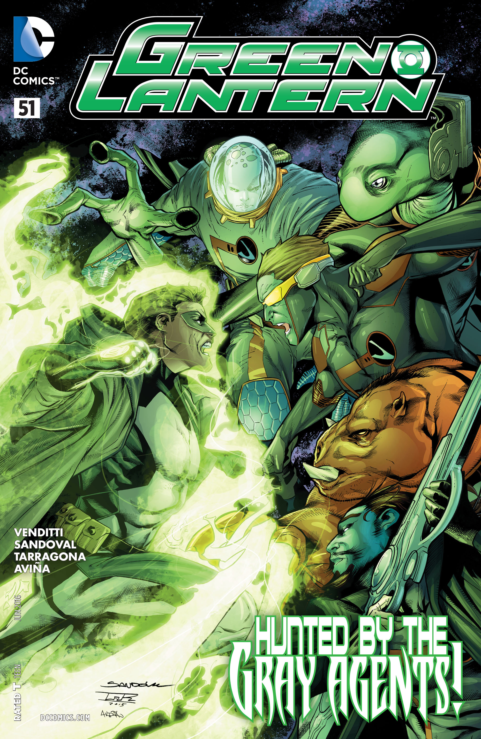 Read online Green Lantern (2011) comic -  Issue #51 - 1