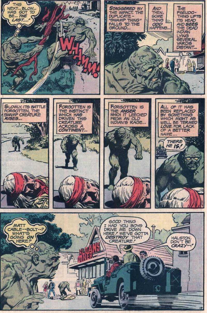 Read online Swamp Thing (1972) comic -  Issue #20 - 18
