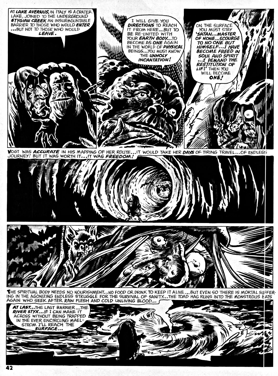 Read online Nightmare (1970) comic -  Issue #4 - 41