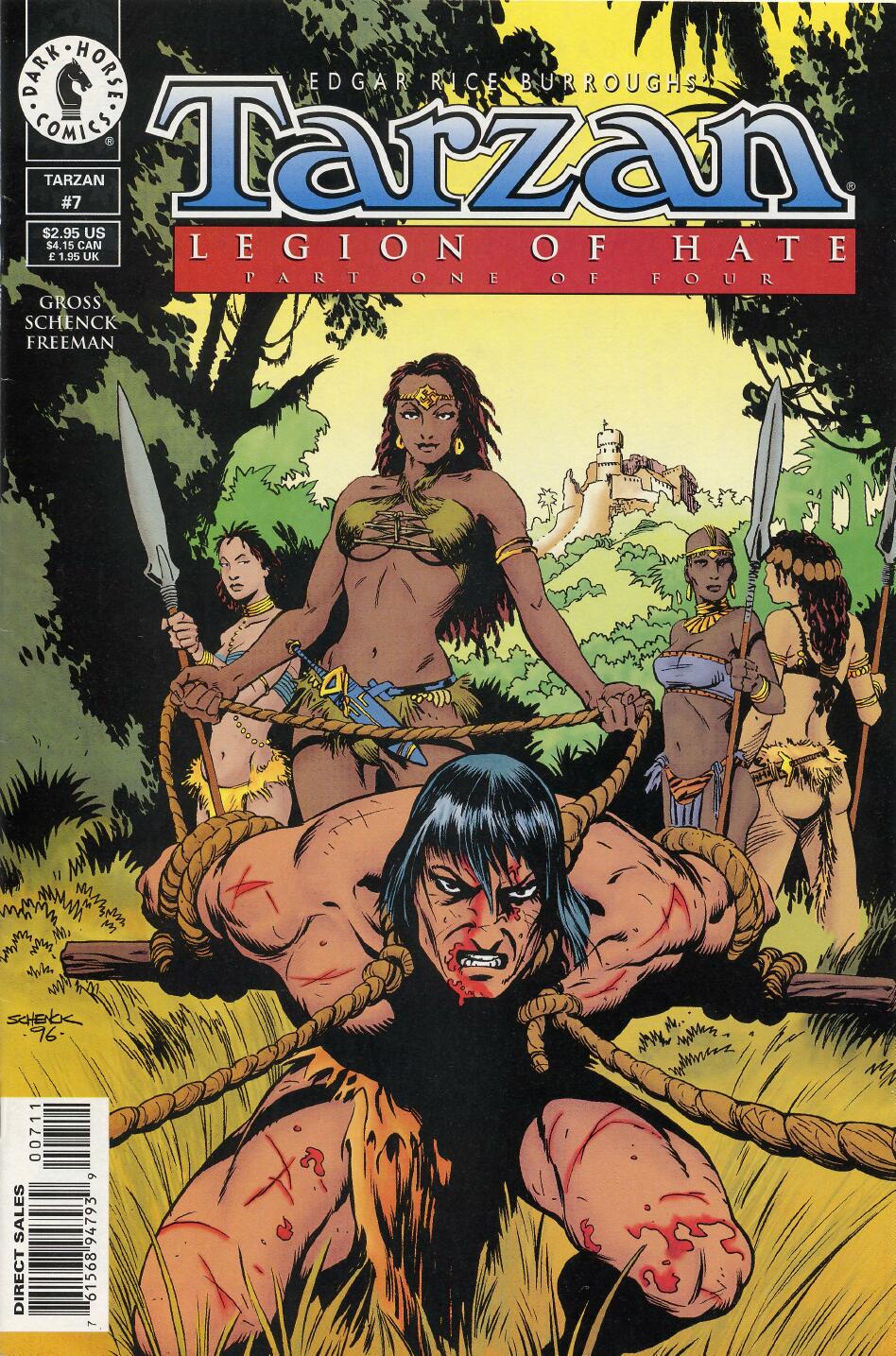 Read online Tarzan (1996) comic -  Issue #7 - 1