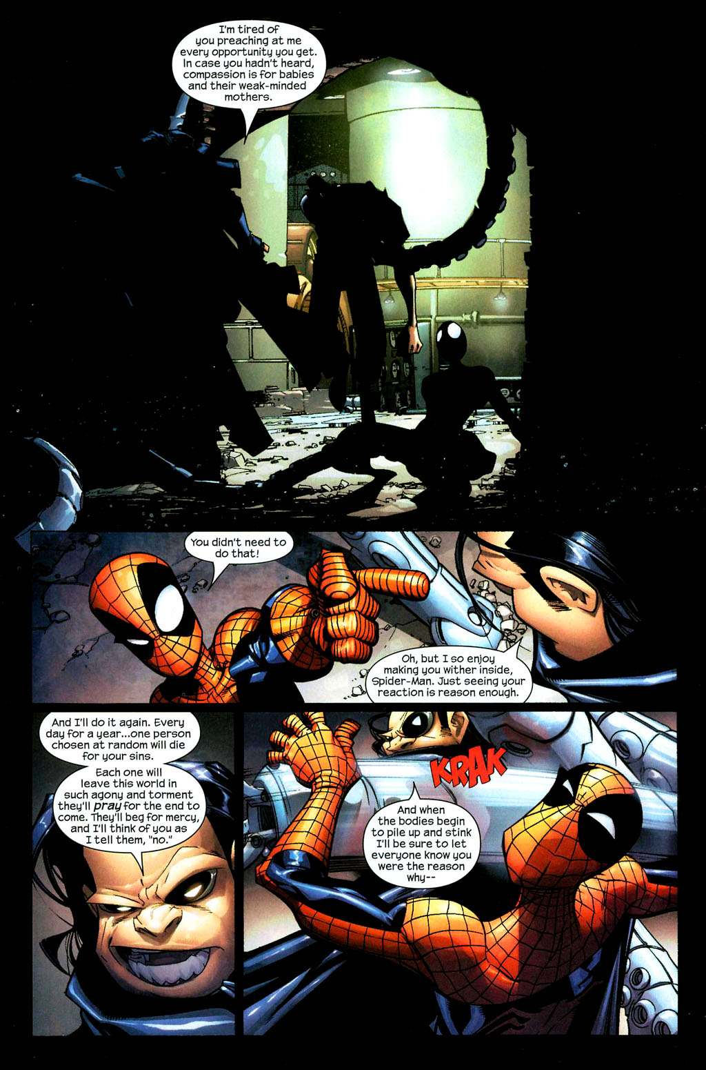 Read online The Spectacular Spider-Man (2003) comic -  Issue #10 - 17