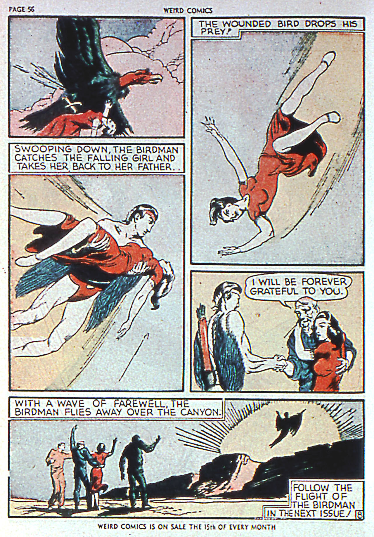 Read online Weird Comics comic -  Issue #1 - 56