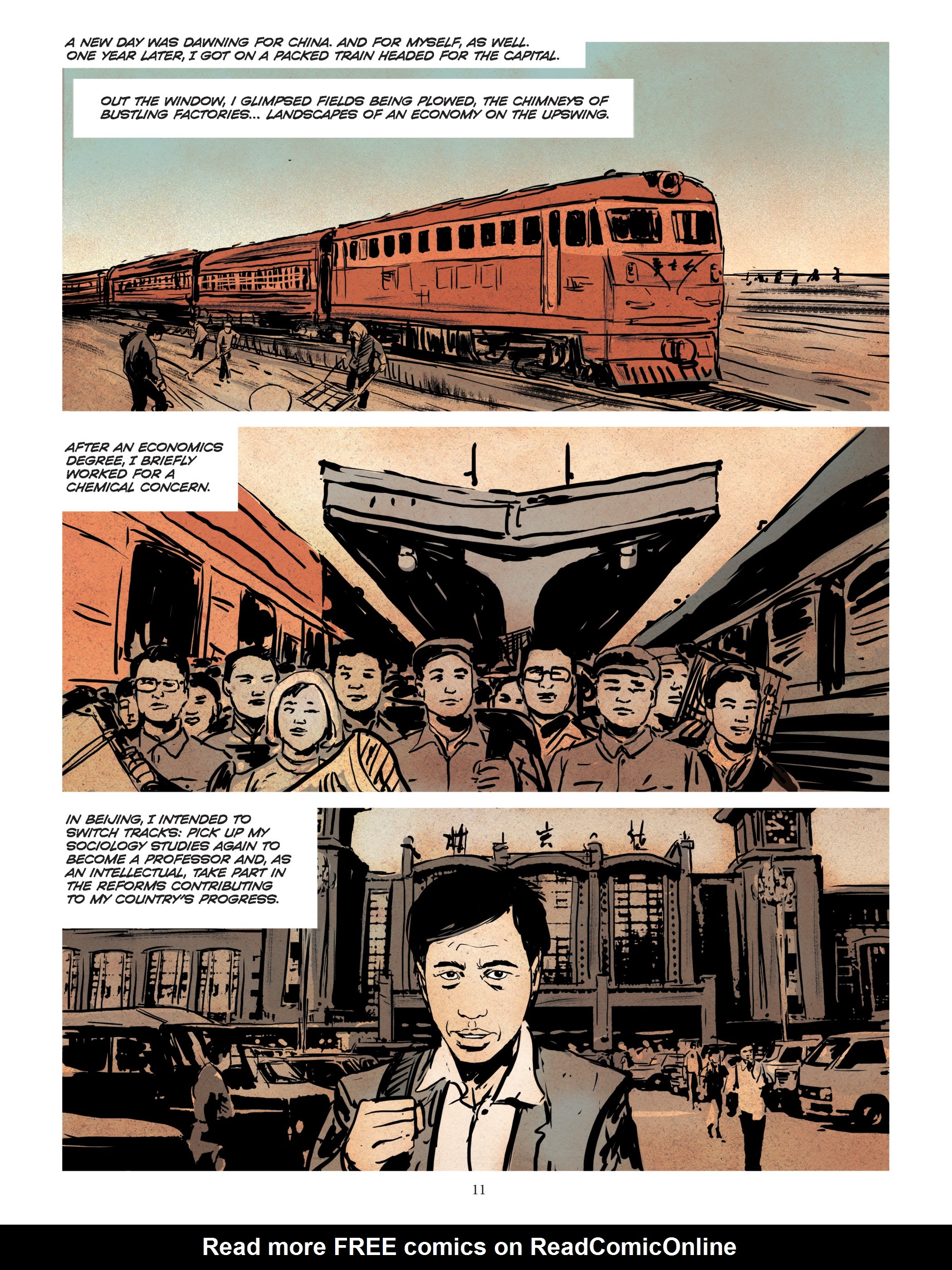 Read online Tiananmen 1989: Our Shattered Hopes comic -  Issue # TPB - 15
