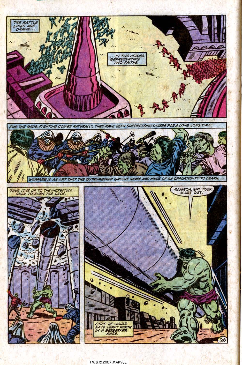 The Incredible Hulk (1968) issue Annual 1983 - Page 32