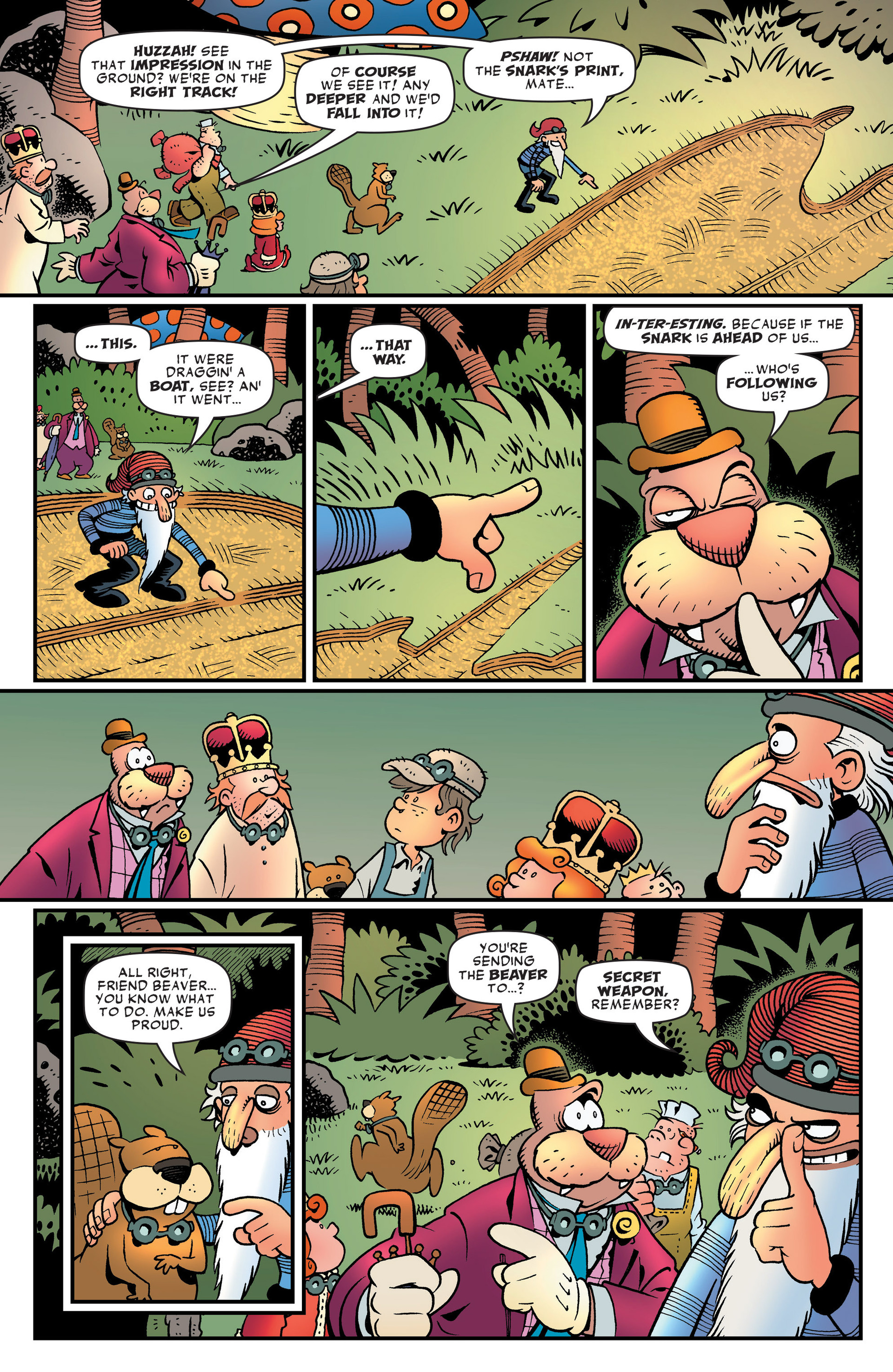 Read online Snarked comic -  Issue #11 - 12