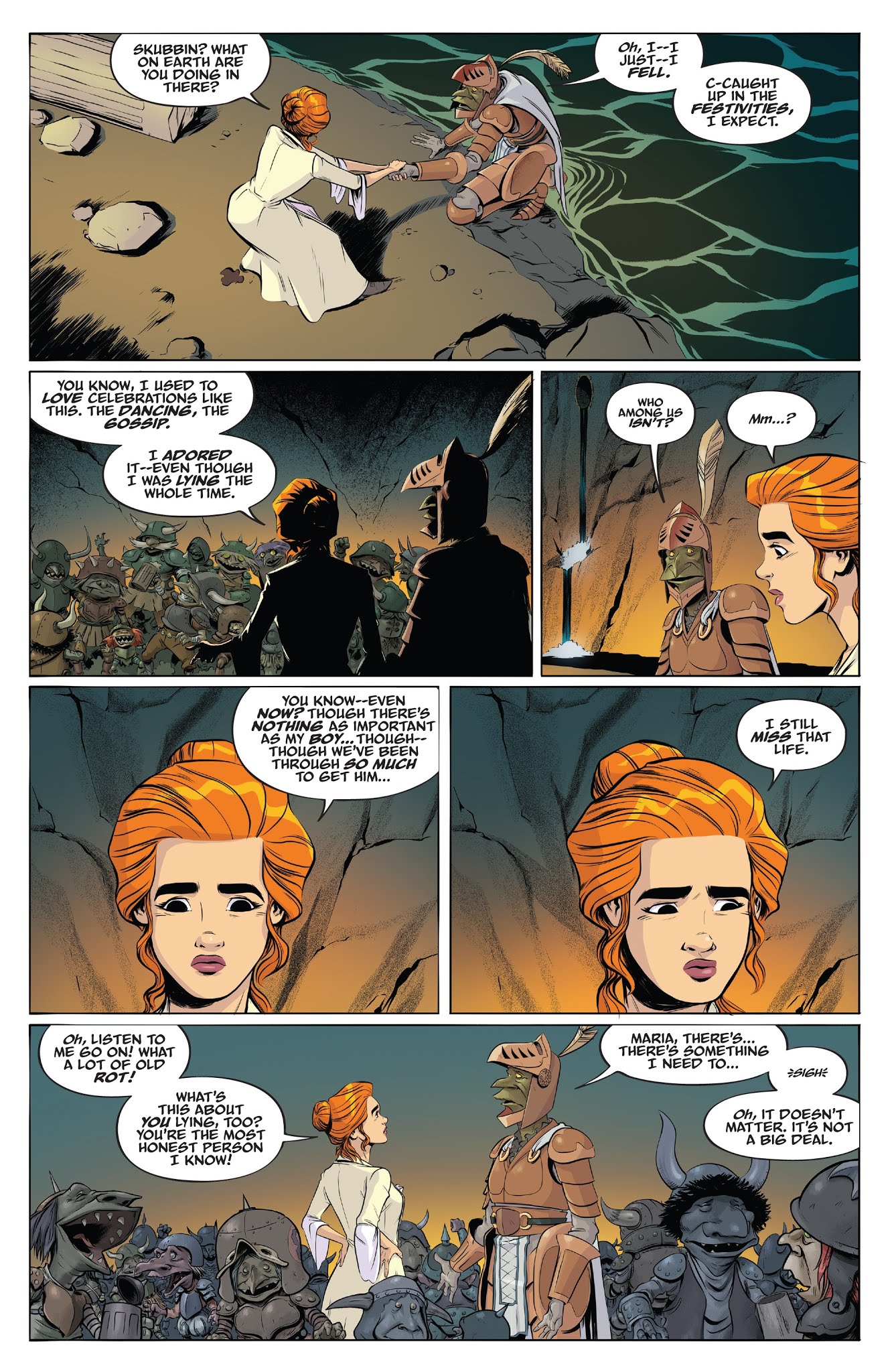 Read online Jim Henson's Labyrinth: Coronation comic -  Issue #8 - 10