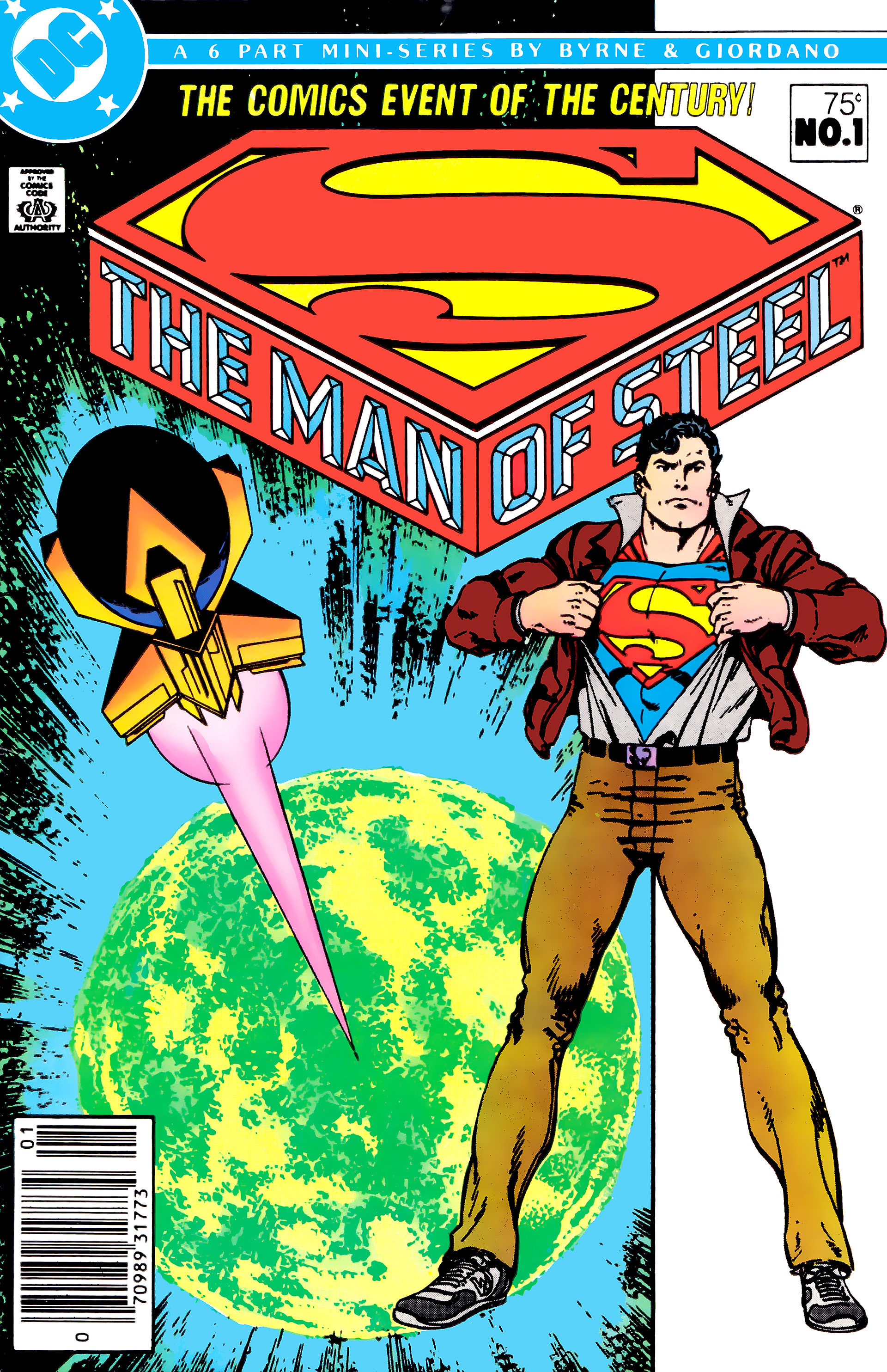 Read online The Man of Steel comic -  Issue #1 - 1