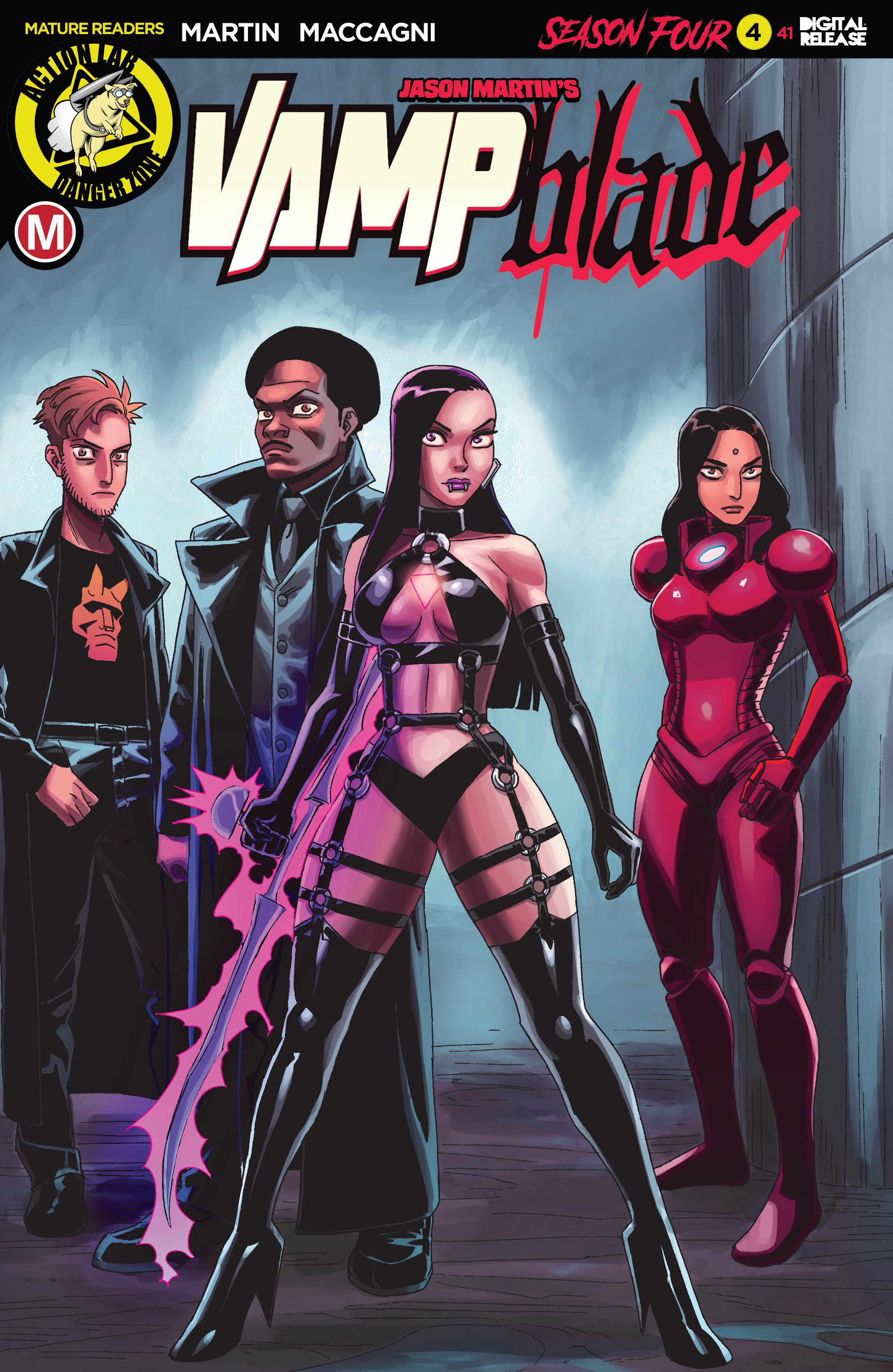 Read online Vampblade Season 4 comic -  Issue #4 - 1