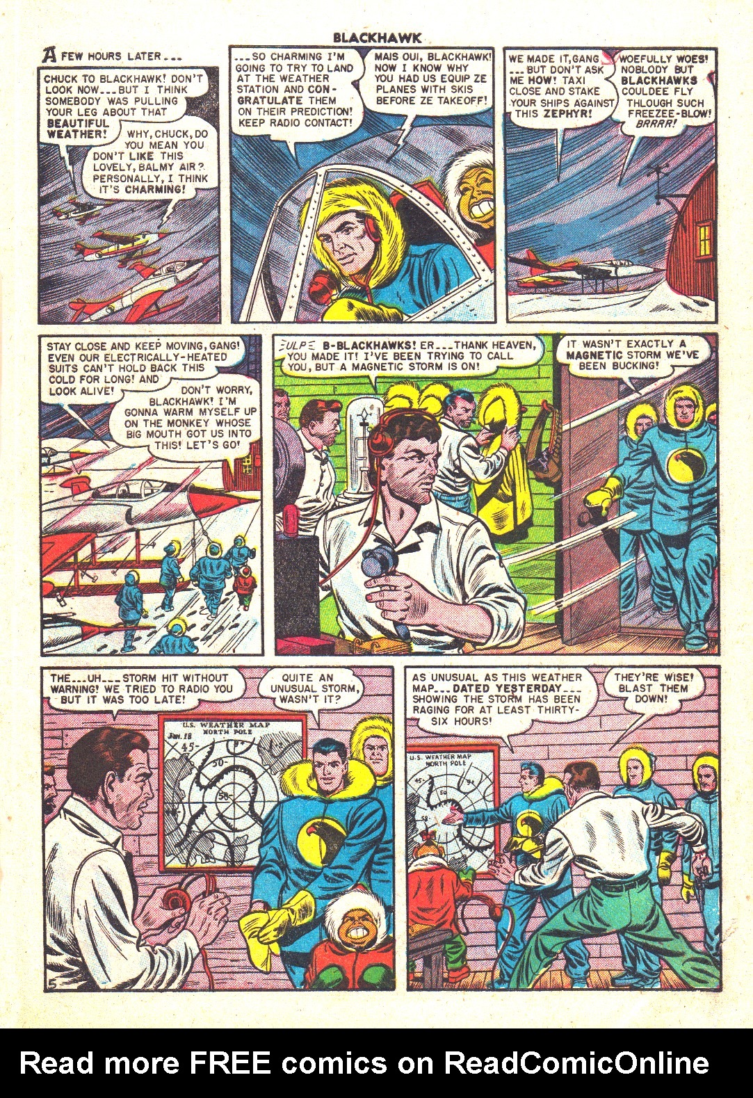 Read online Blackhawk (1957) comic -  Issue #37 - 7