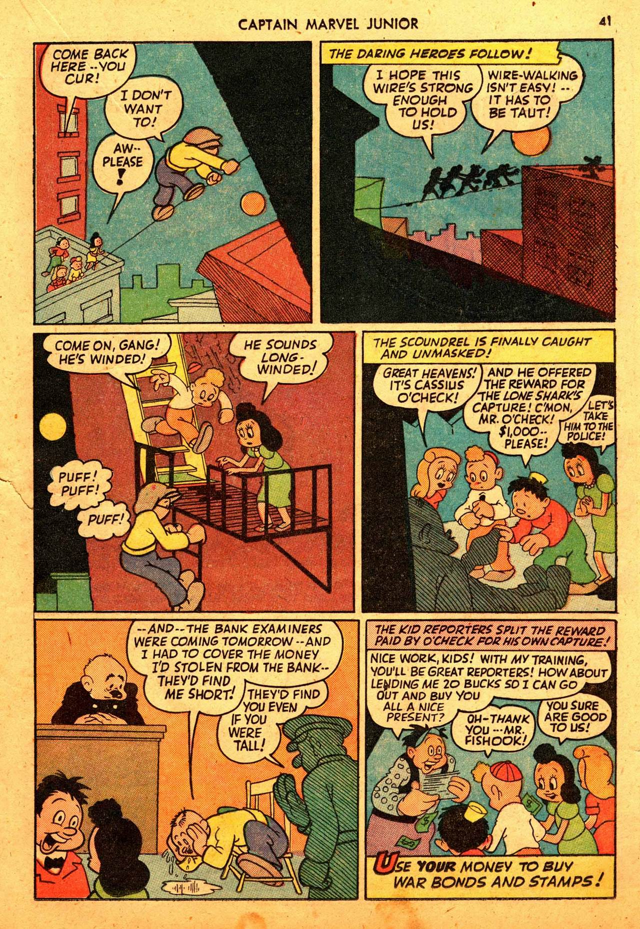 Read online Captain Marvel, Jr. comic -  Issue #108 - 43