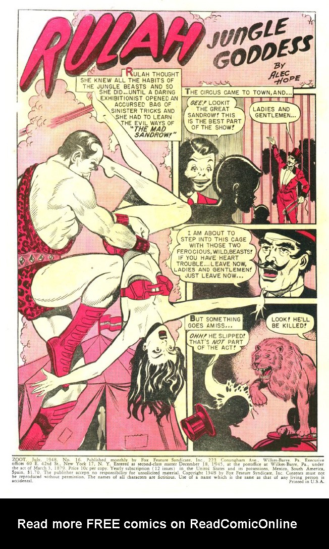 Read online Zoot Comics comic -  Issue #16 - 3