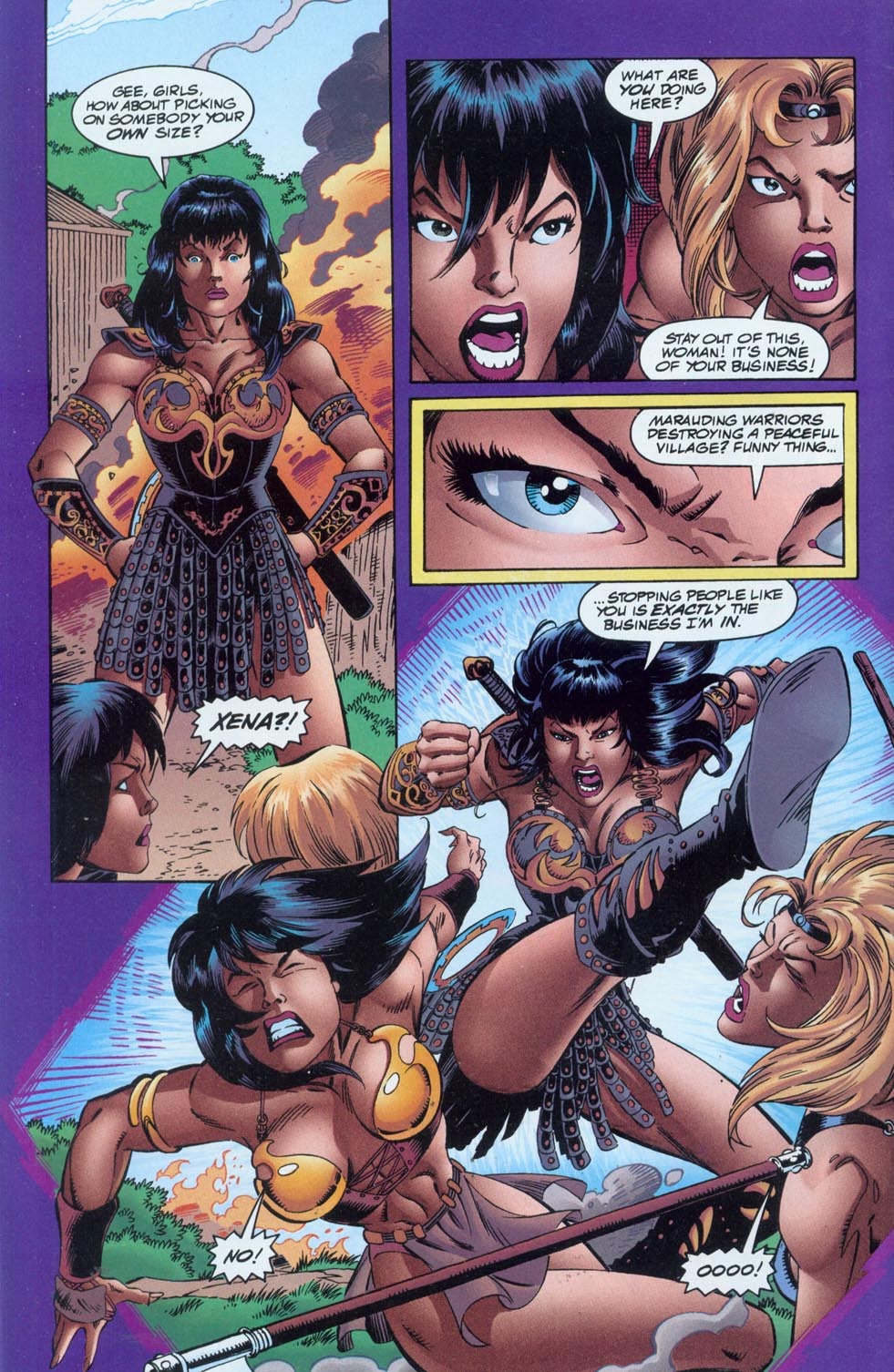 Read online Xena: Warrior Princess/Joxer: Warrior Prince comic -  Issue #1 - 4