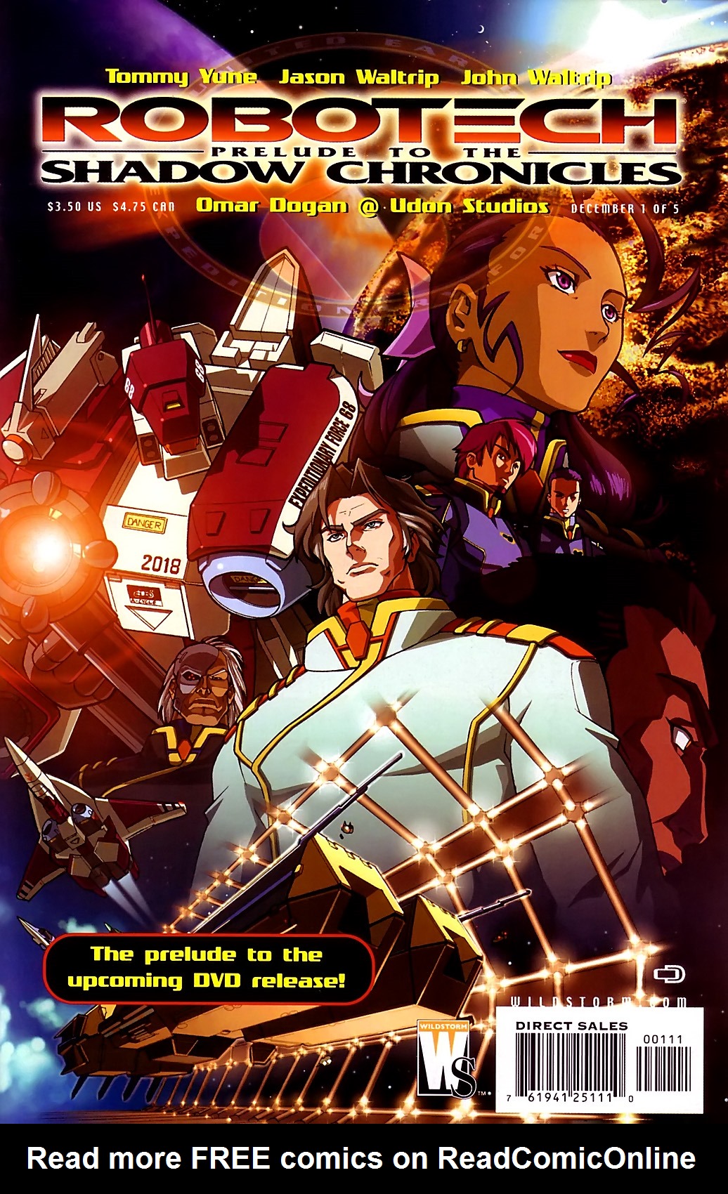Read online Robotech: Prelude to the Shadow Chronicles comic -  Issue #1 - 1