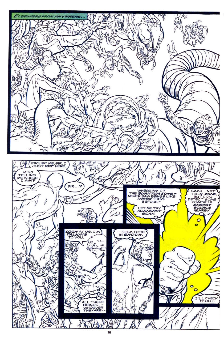 Read online Quasar comic -  Issue #40 - 8