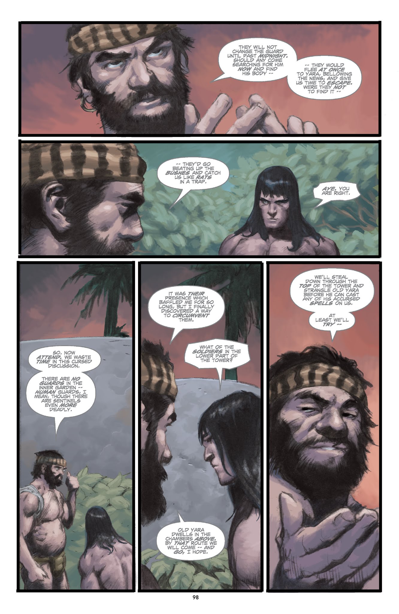 Read online Conan Omnibus comic -  Issue # TPB 2 (Part 1) - 96