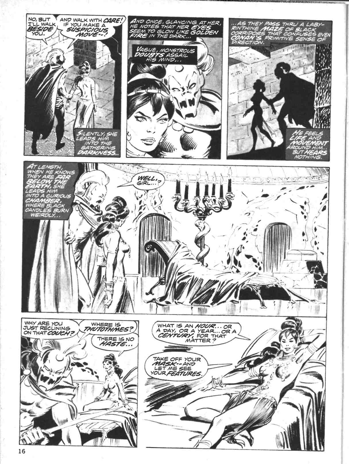 Read online The Savage Sword Of Conan comic -  Issue #10 - 16