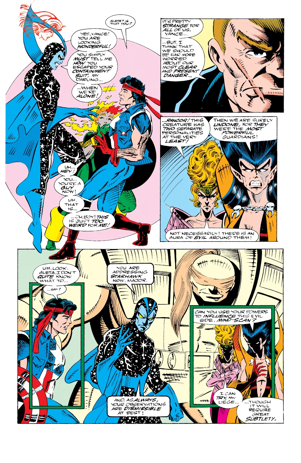 Guardians of the Galaxy (1990) issue TPB Guardians of the Galaxy by Jim Valentino 3 (Part 1) - Page 44