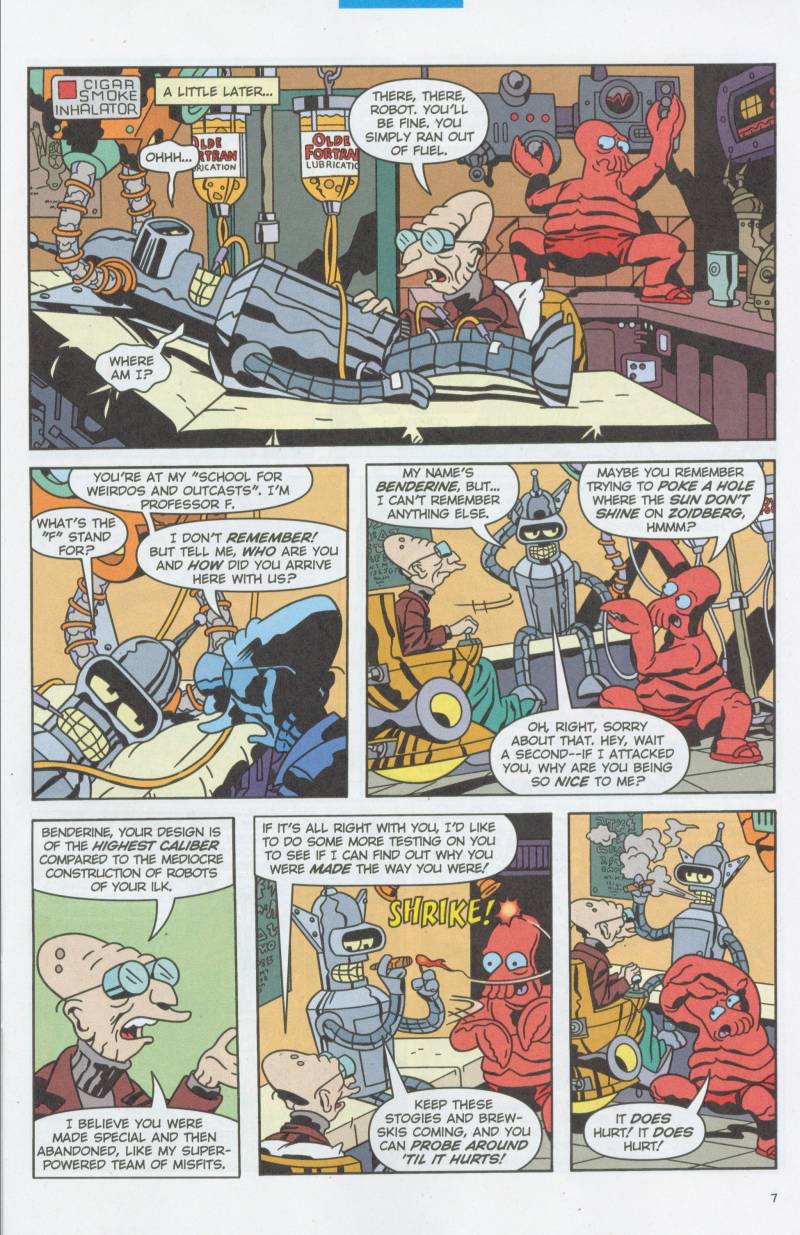 Read online Futurama Comics comic -  Issue #8 - 8