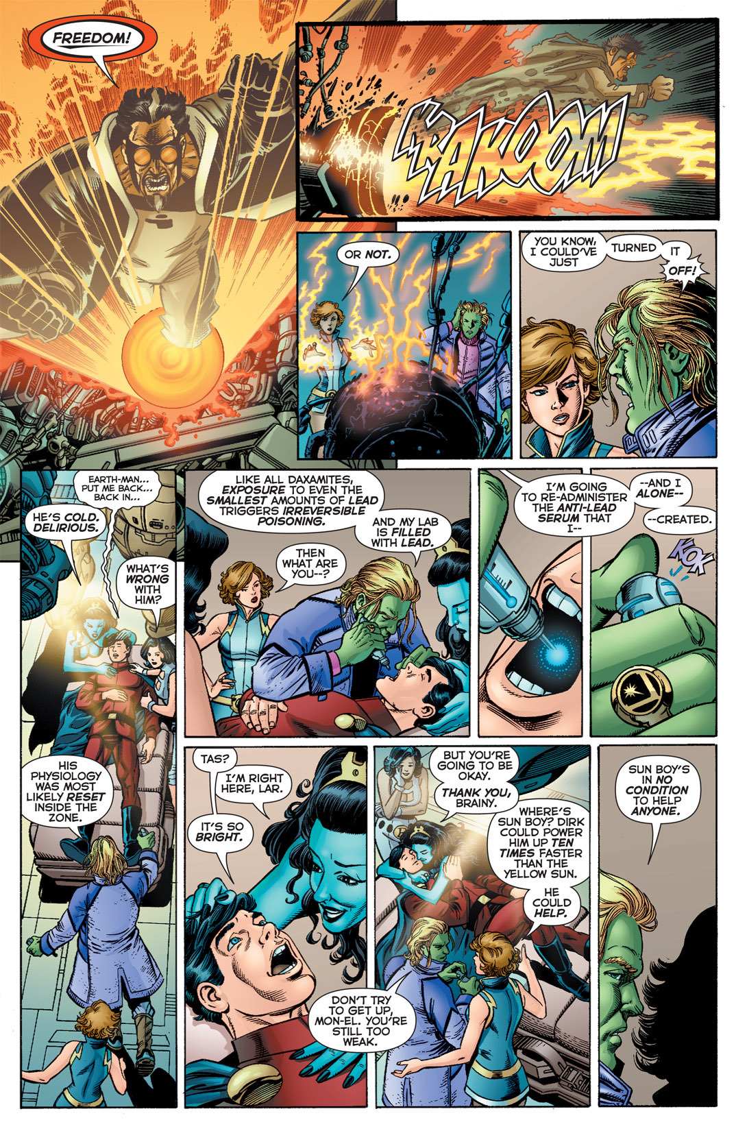 Read online Final Crisis: Legion of Three Worlds comic -  Issue #1 - 22