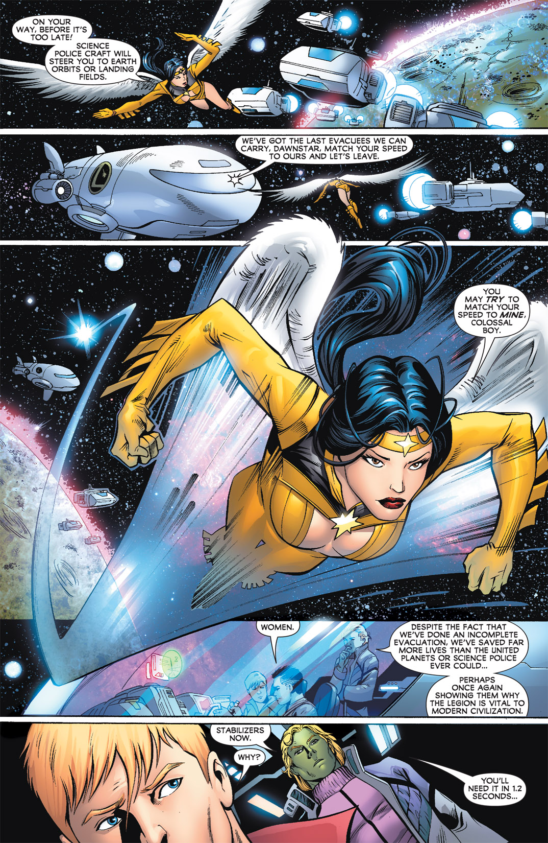 Read online Legion of Super-Heroes (2010) comic -  Issue #1 - 36