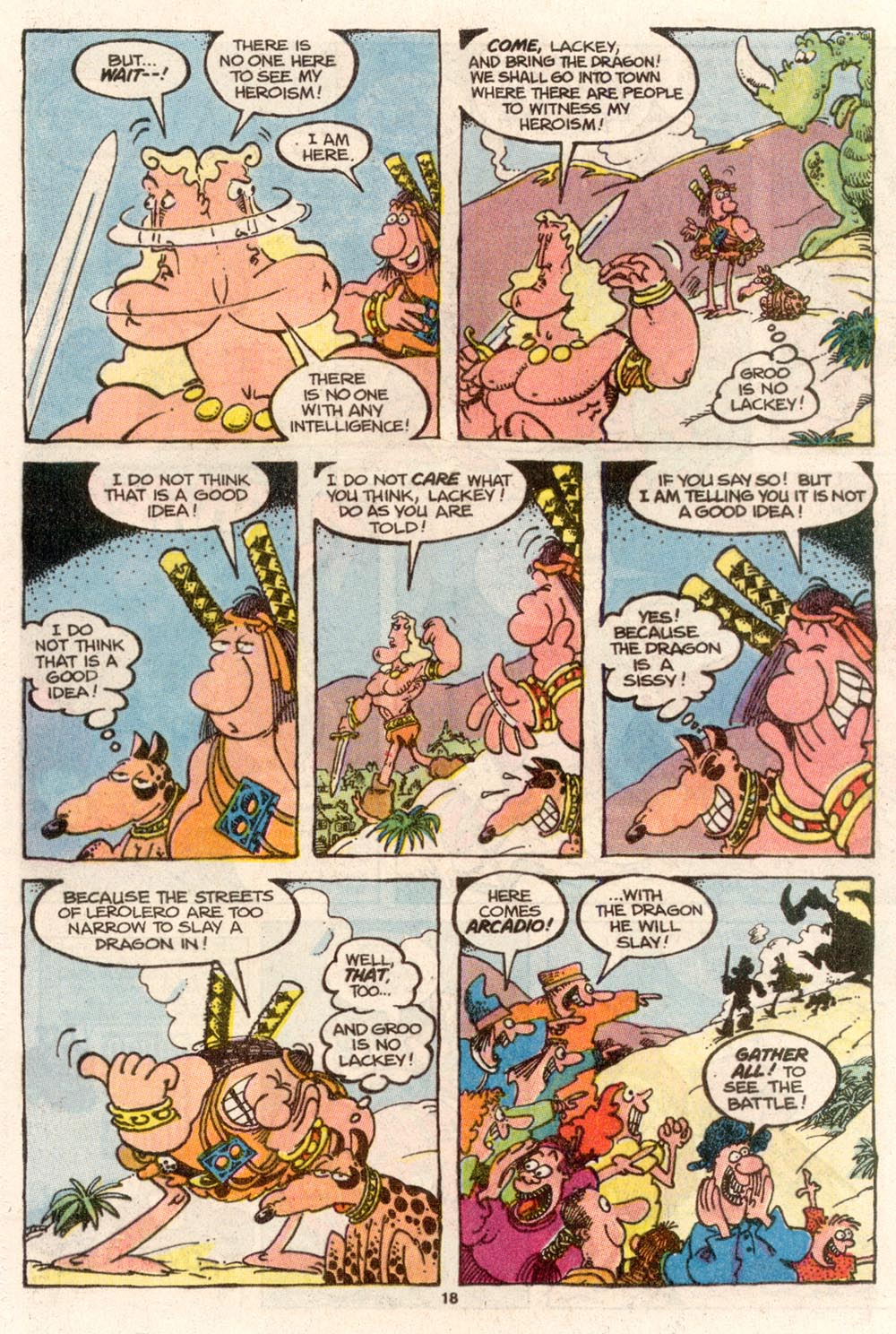 Read online Sergio Aragonés Groo the Wanderer comic -  Issue #68 - 14