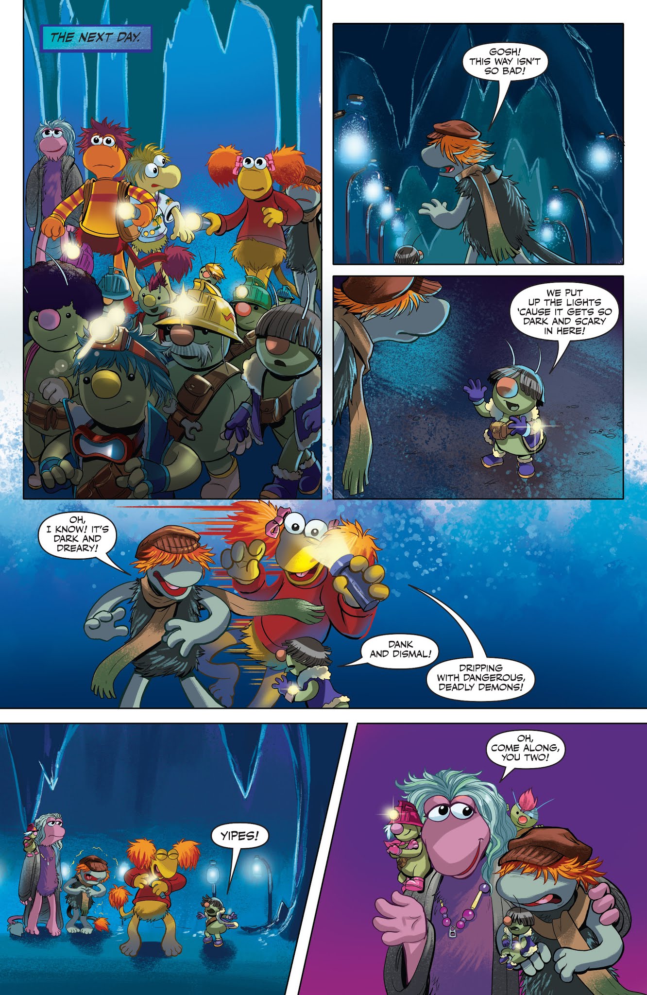 Read online Jim Henson's Fraggle Rock: Journey to the Everspring comic -  Issue #3 - 16