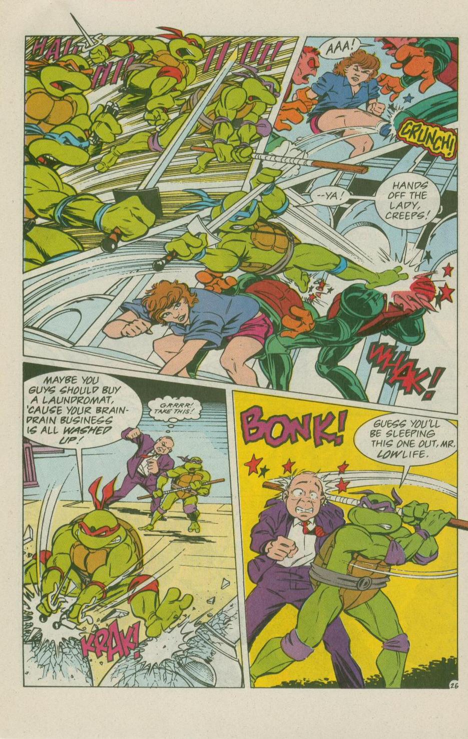 Read online Teenage Mutant Ninja Turtles Adventures (1989) comic -  Issue # _Special 2 - 26