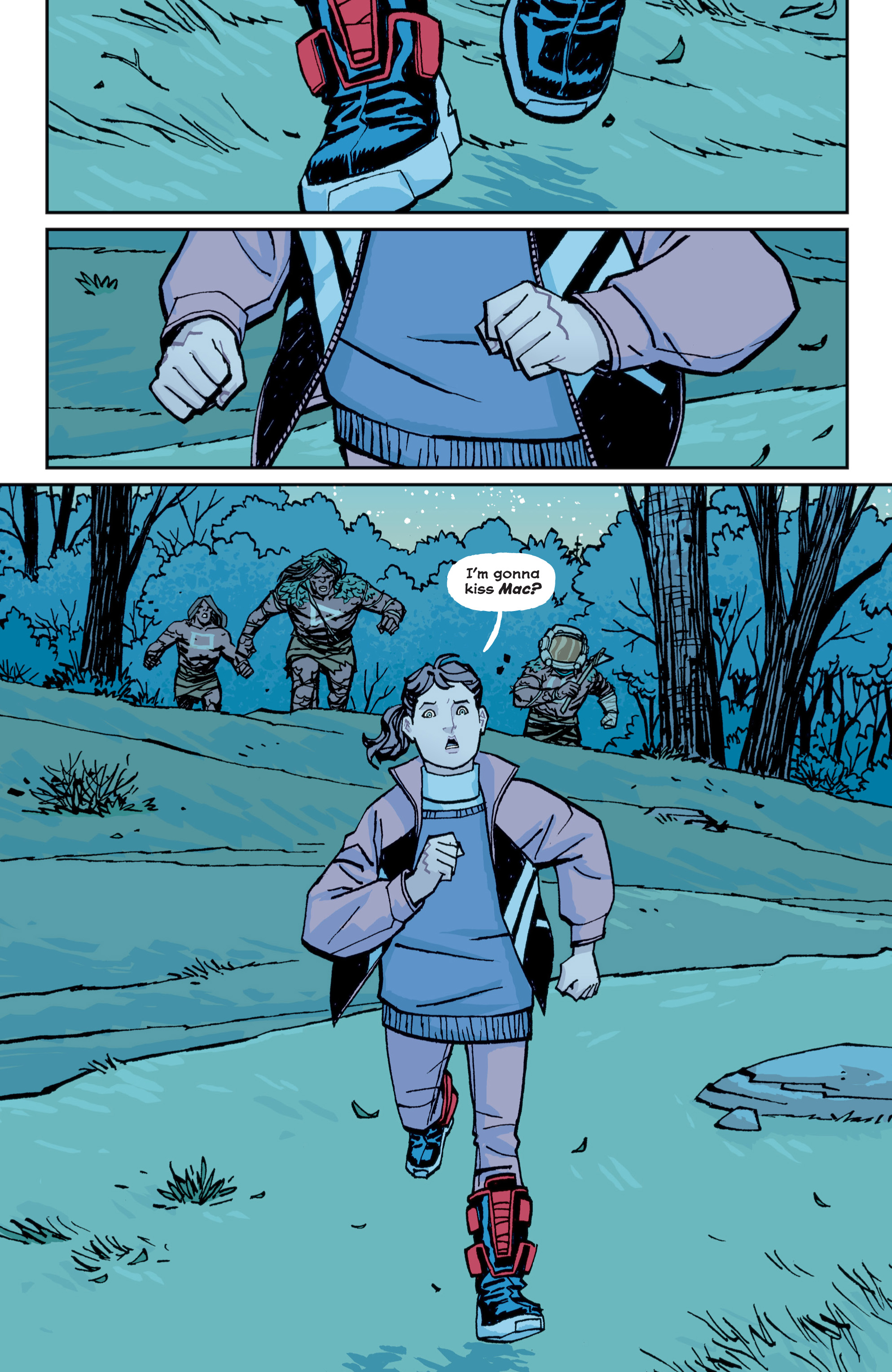 Read online Paper Girls comic -  Issue #14 - 15