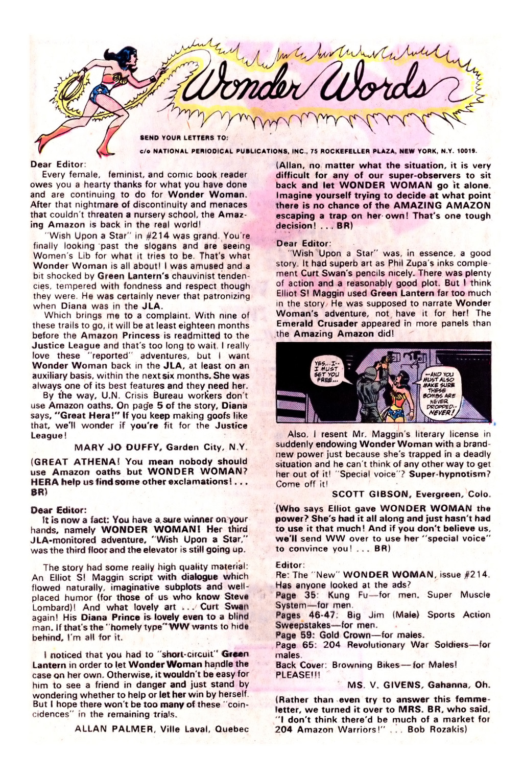 Read online Wonder Woman (1942) comic -  Issue #216 - 33