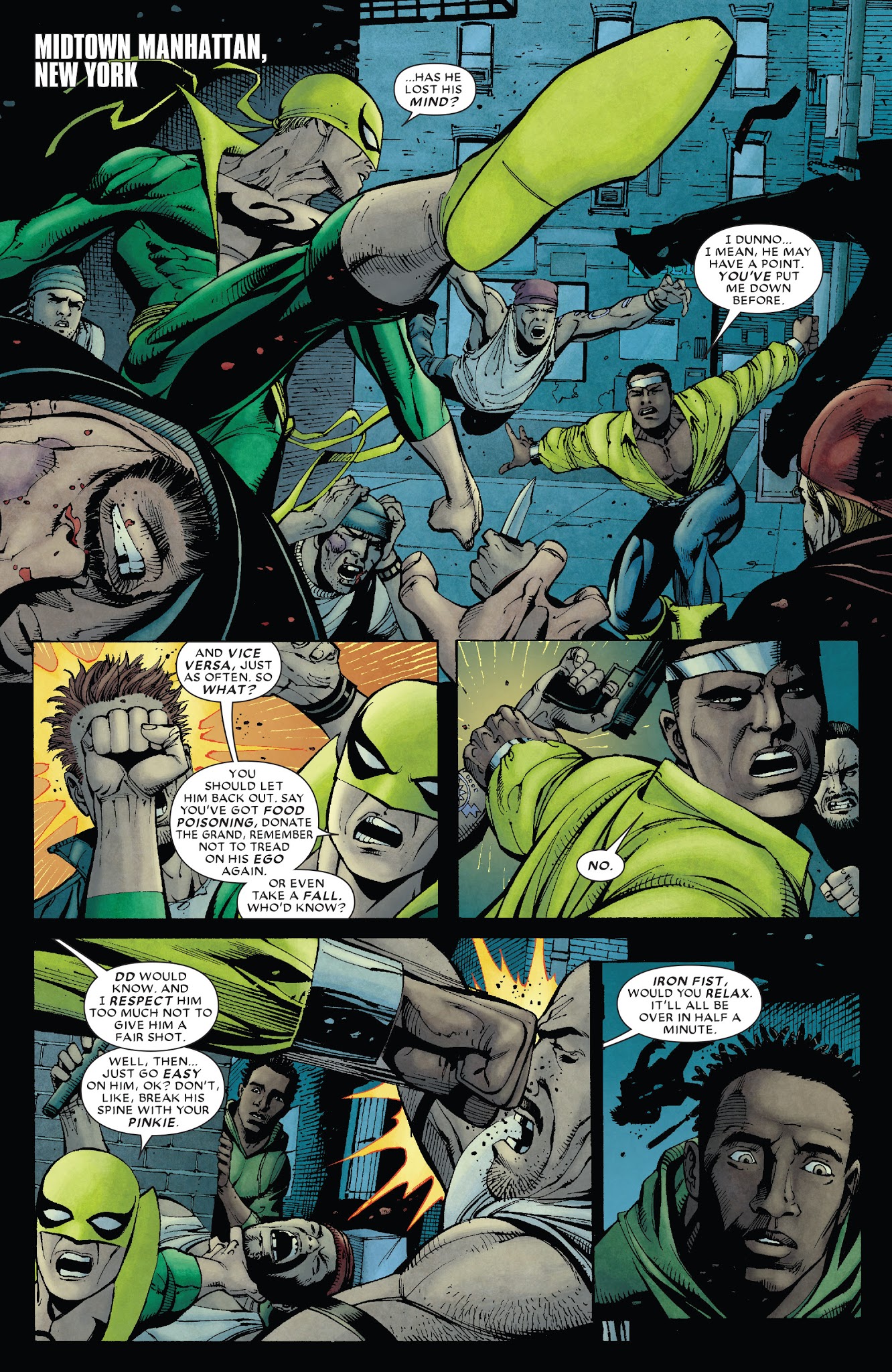 Read online Daredevil: Cage Match comic -  Issue # Full - 8