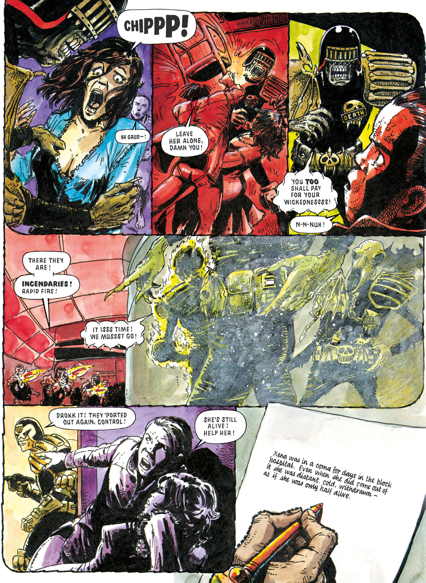 Read online Essential Judge Dredd: Necropolis comic -  Issue # TPB (Part 1) - 30