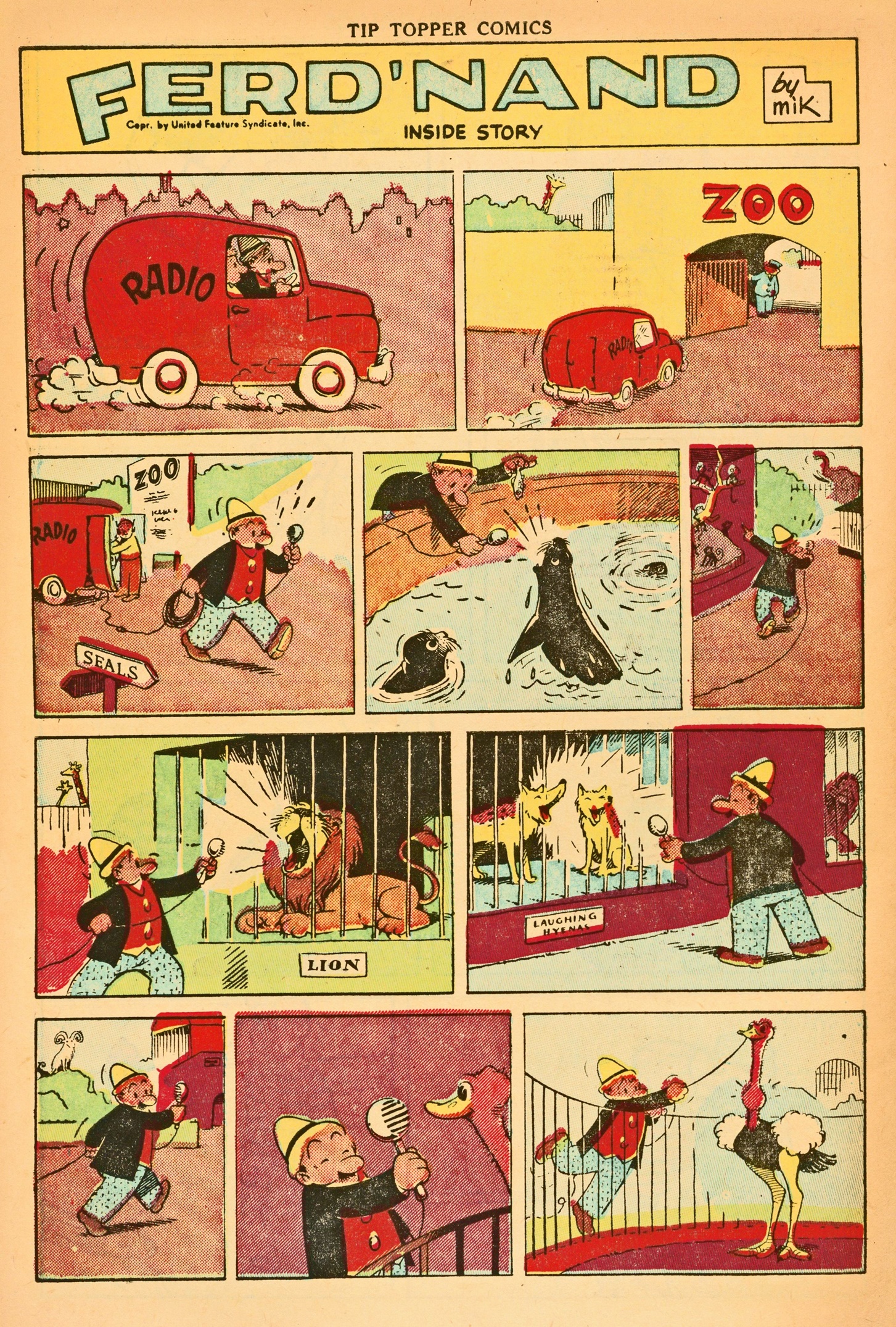 Read online Tip Topper Comics comic -  Issue #20 - 32