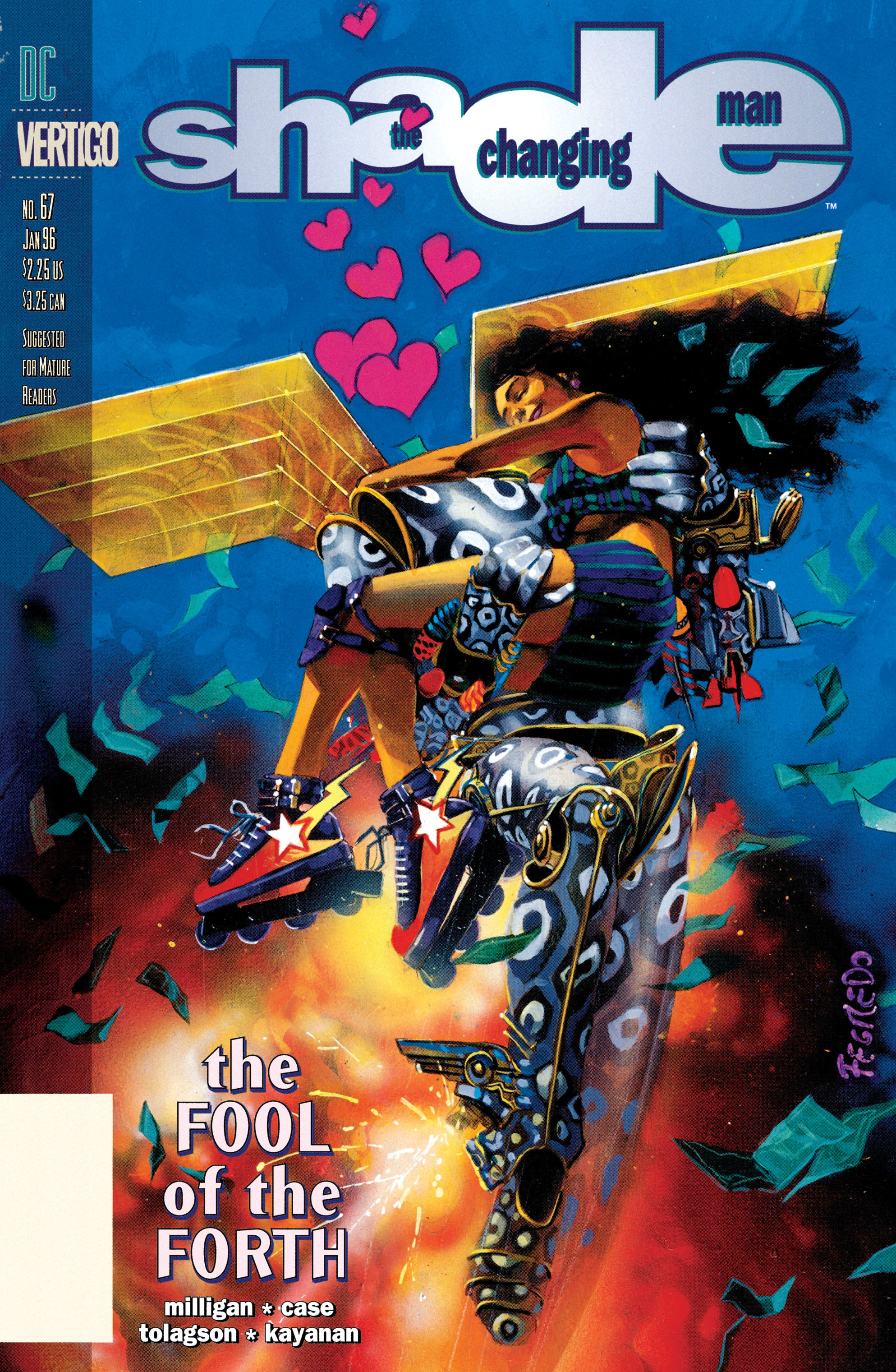 Read online Shade, the Changing Man comic -  Issue #67 - 1