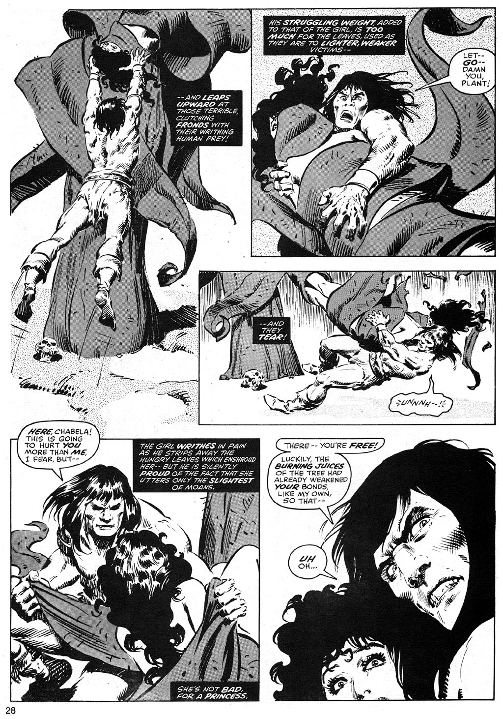 Read online The Savage Sword Of Conan comic -  Issue #42 - 28
