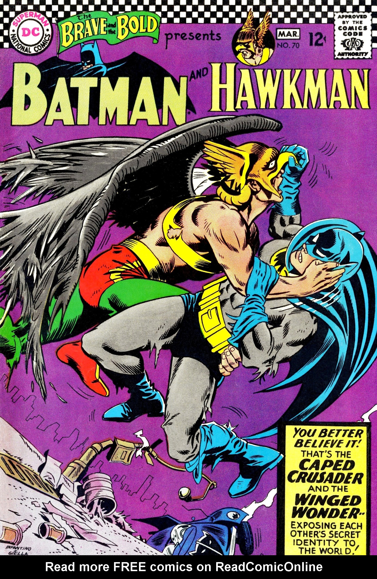 Read online The Brave and the Bold (1955) comic -  Issue #70 - 1