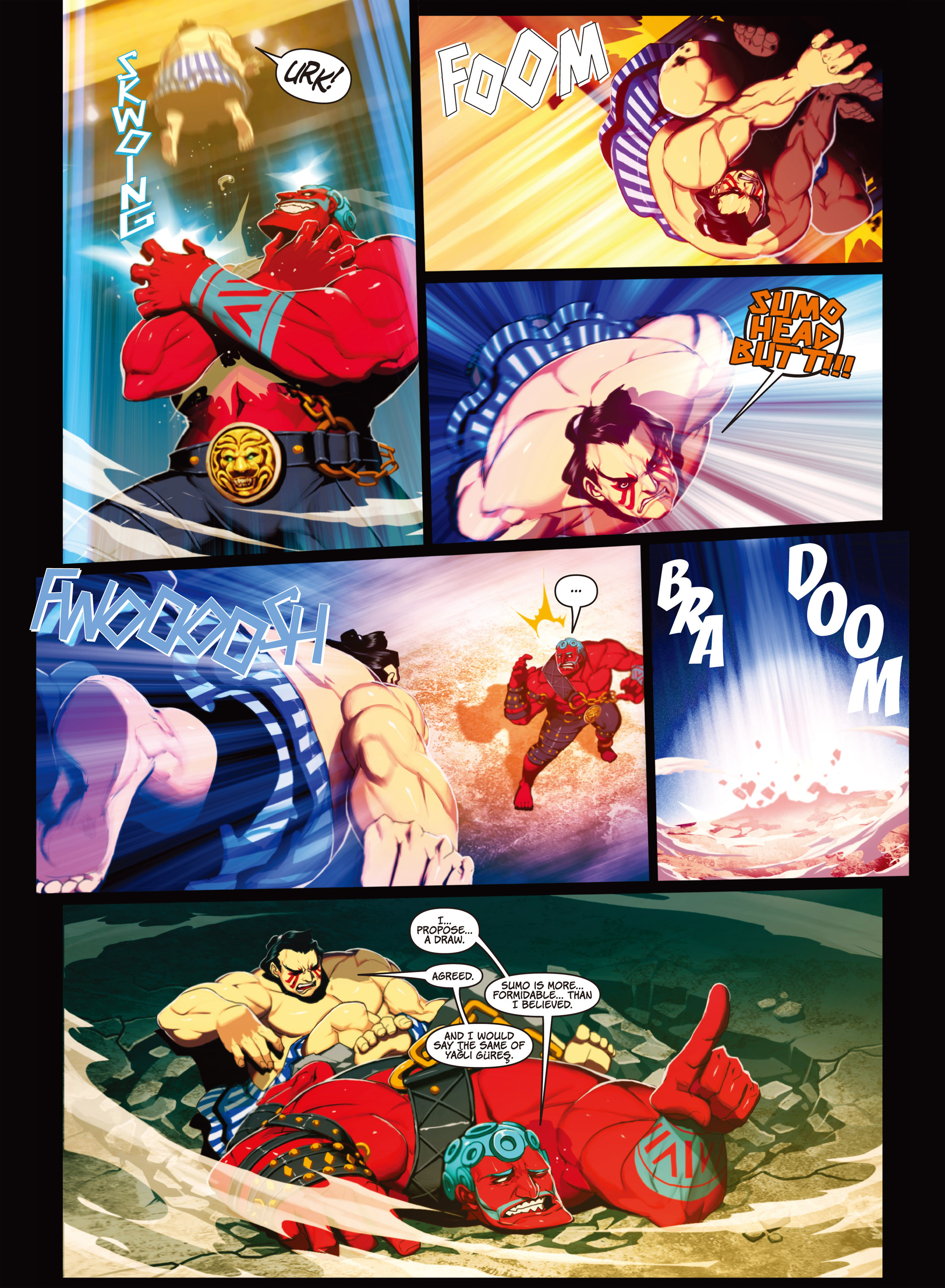 Read online Super Street Fighter comic -  Issue # Vol.1 - New Generations - 36
