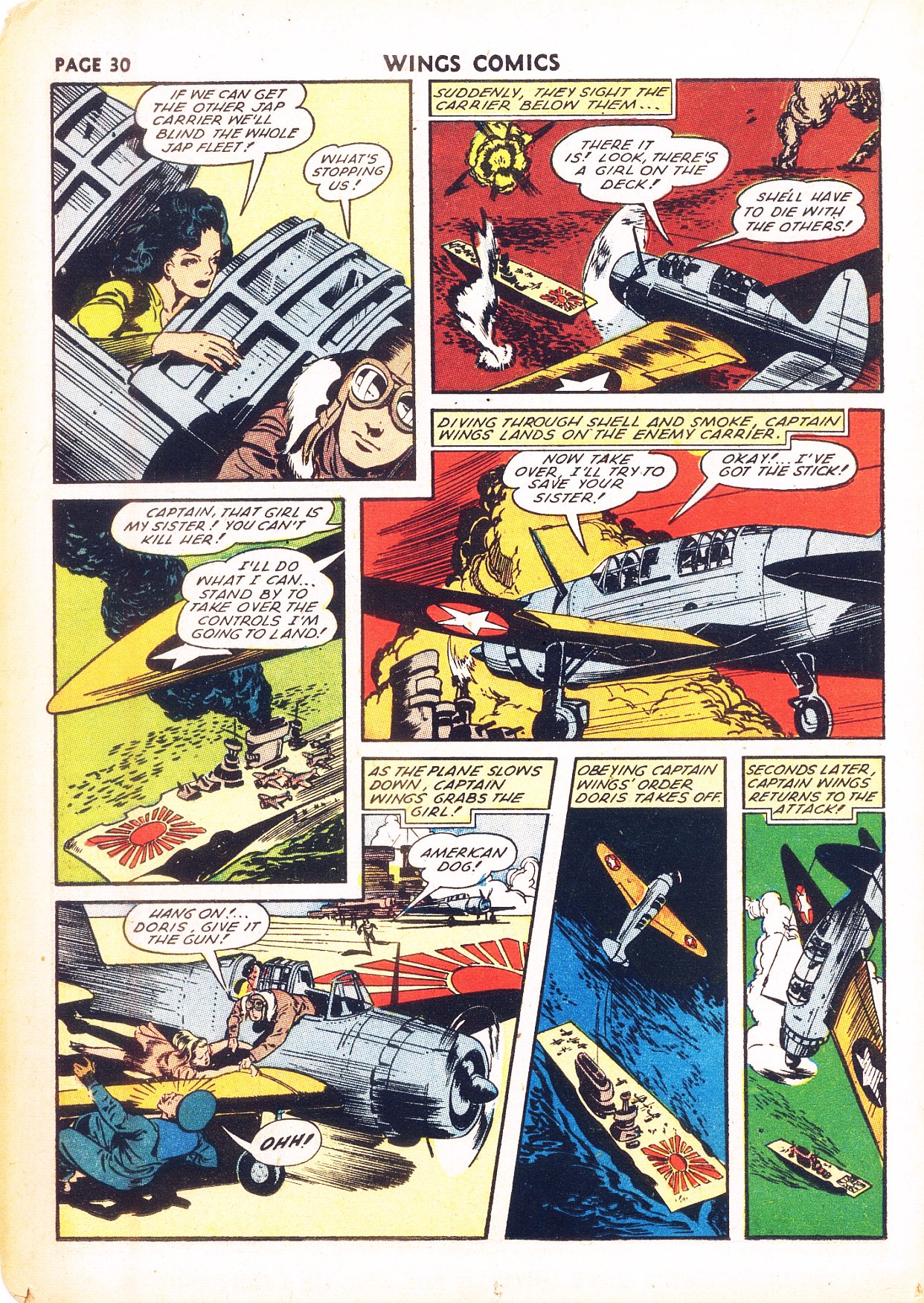Read online Wings Comics comic -  Issue #26 - 32