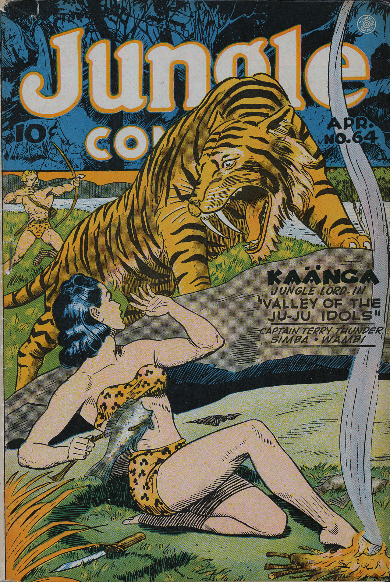 Read online Jungle Comics comic -  Issue #64 - 1