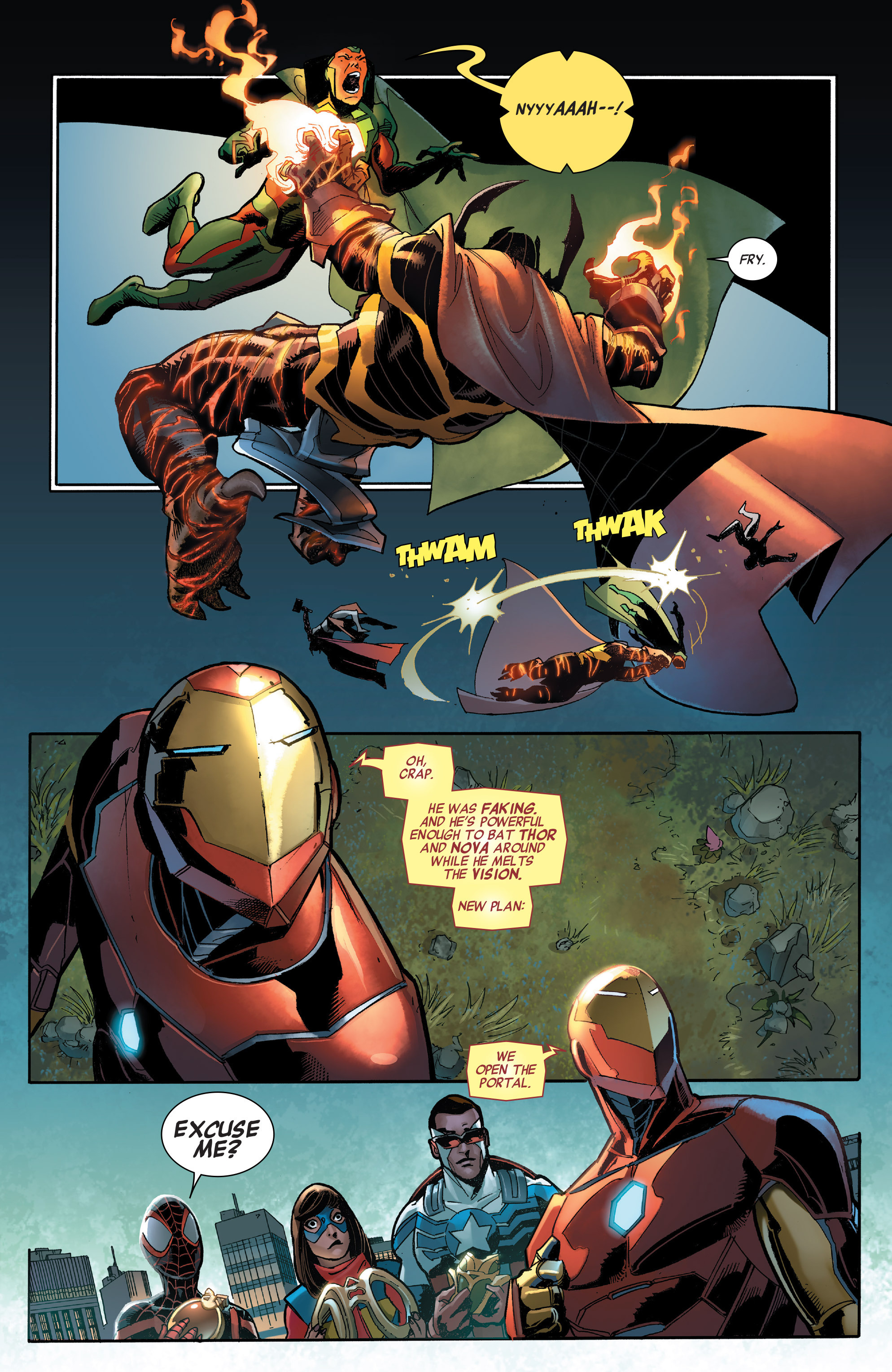 Read online All-New, All-Different Avengers comic -  Issue #3 - 12