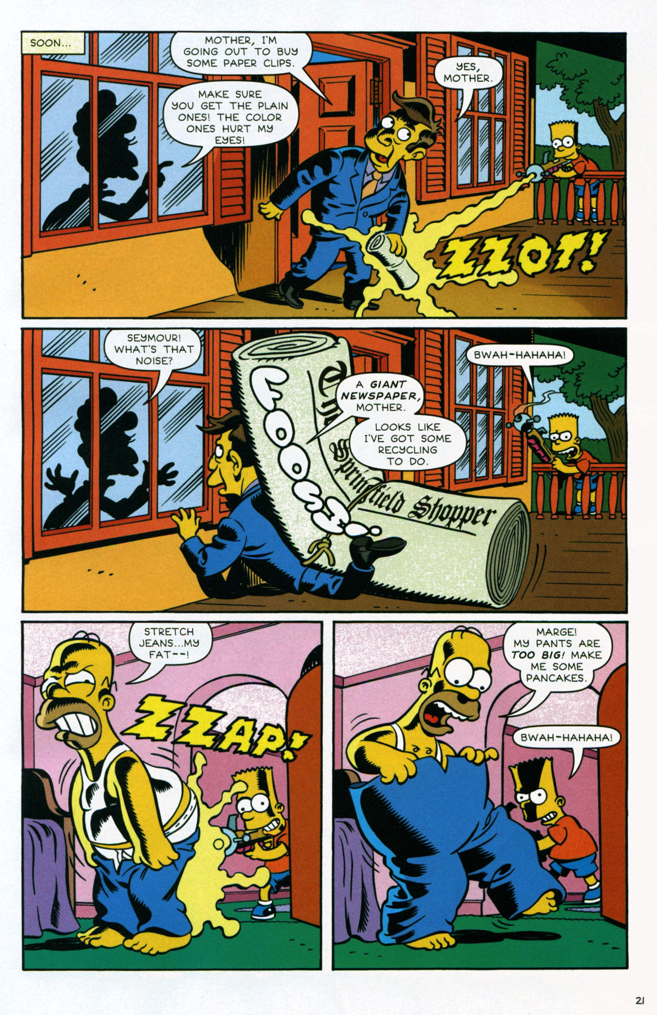 Read online Simpsons Comics Presents Bart Simpson comic -  Issue #40 - 18