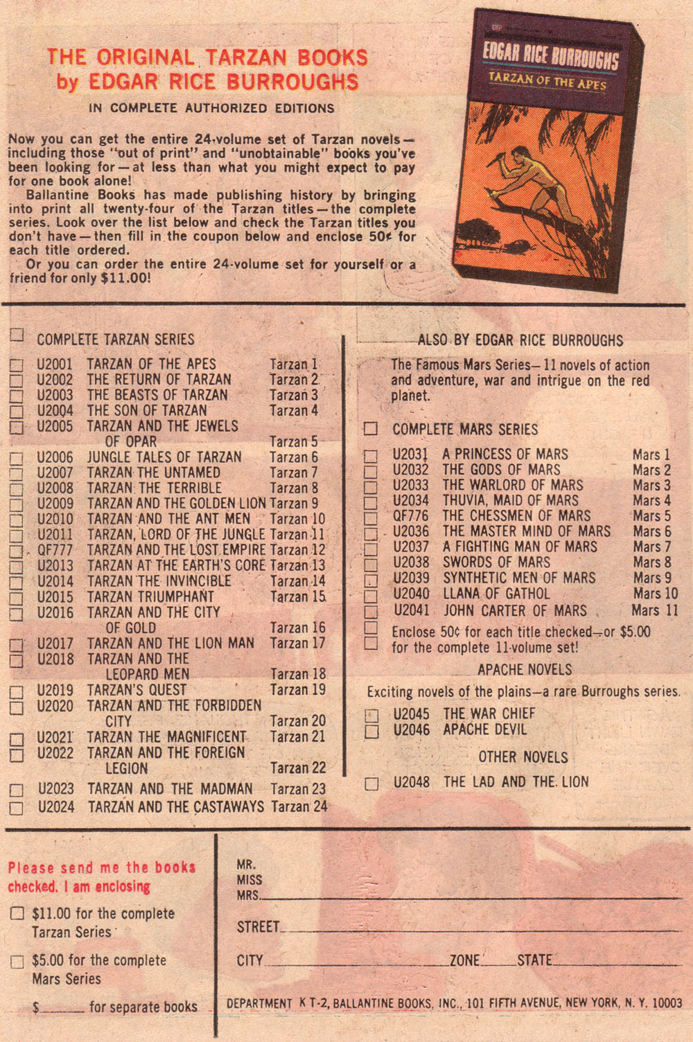 Read online Korak, Son of Tarzan (1964) comic -  Issue #13 - 18