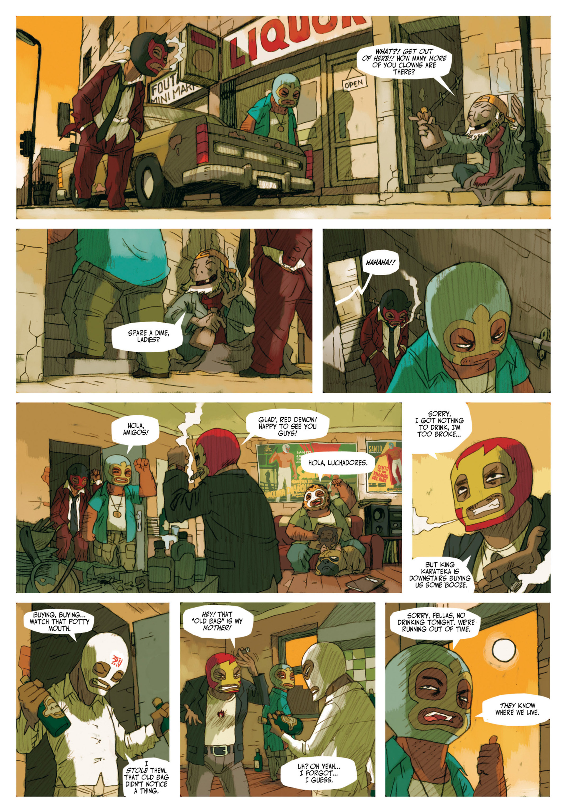 Read online Unfabulous Five comic -  Issue #1 - 7